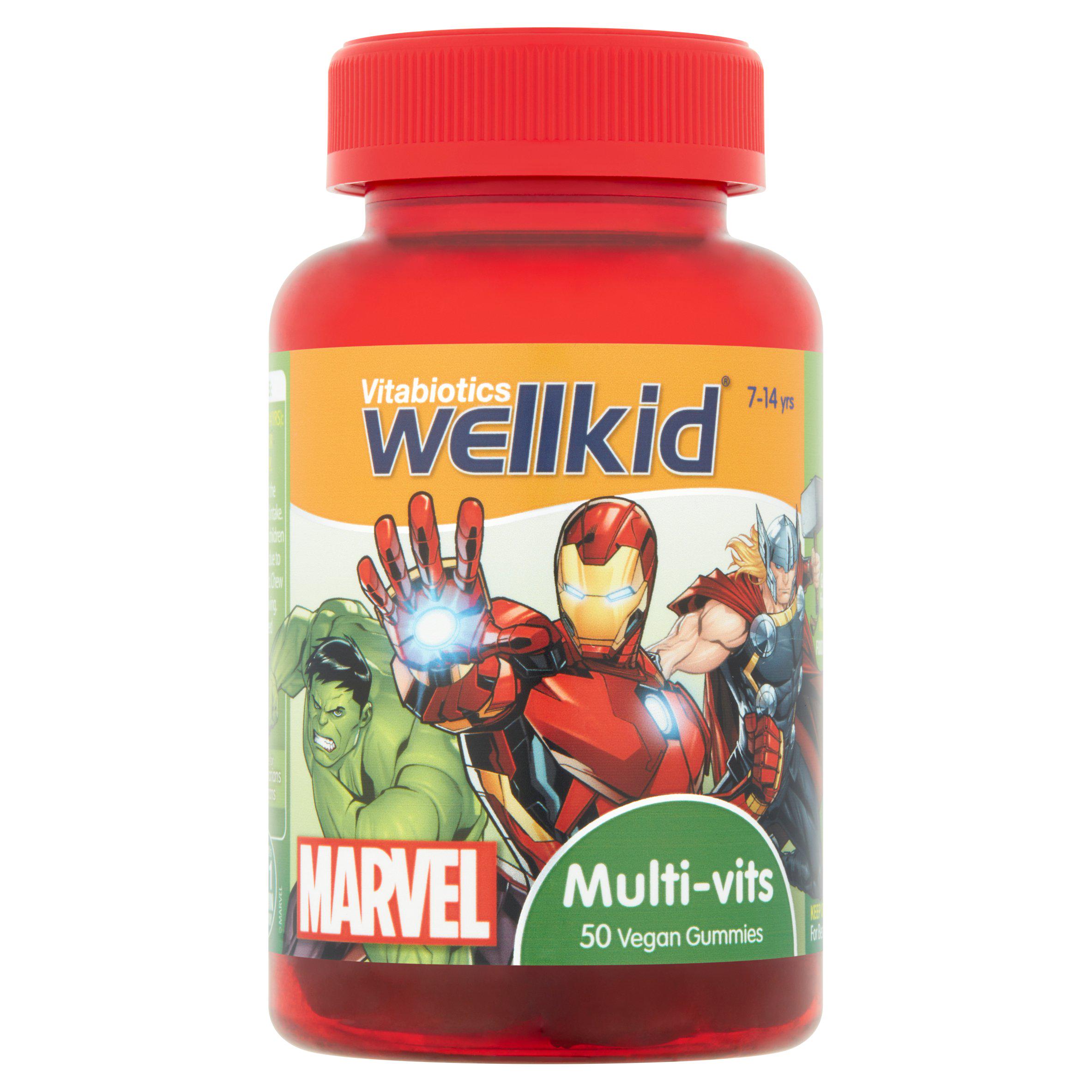 Marvel Multi-Vits 50 Vegan Gummies