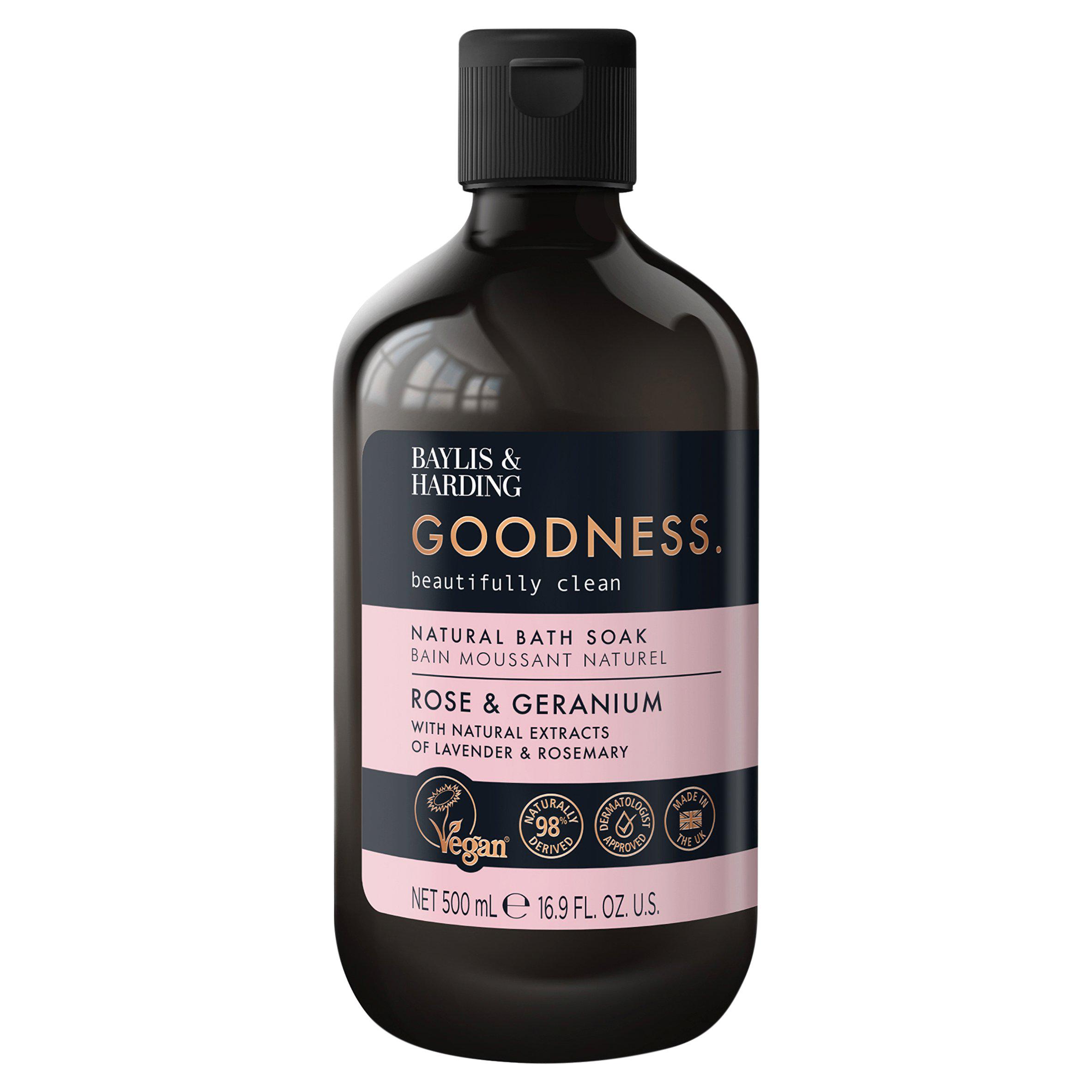 Baylis & Harding Goodness Rose & Geranium Bath Soak