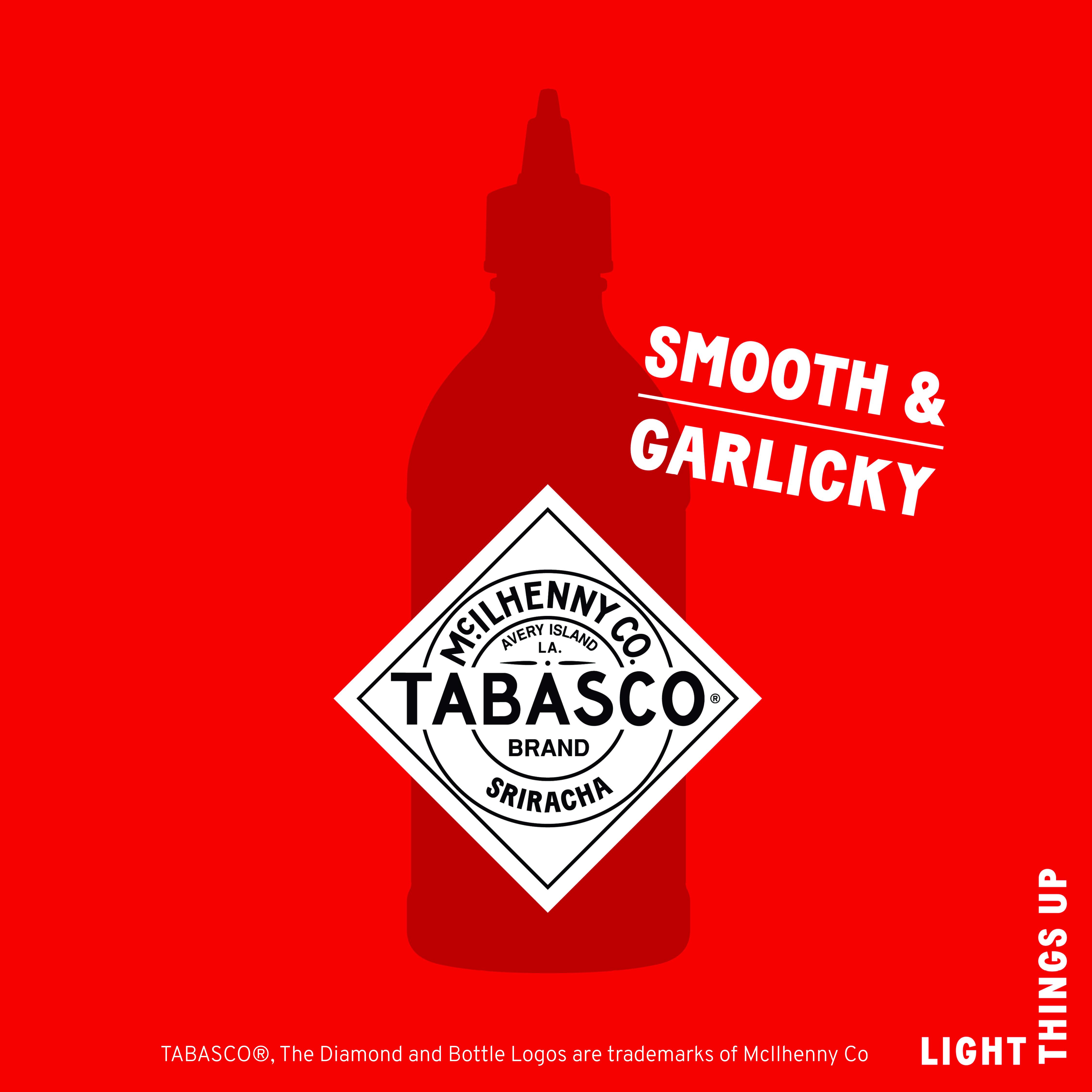 Tabasco Sriracha Hot Chilli Sauce 256ml thumbnail 2