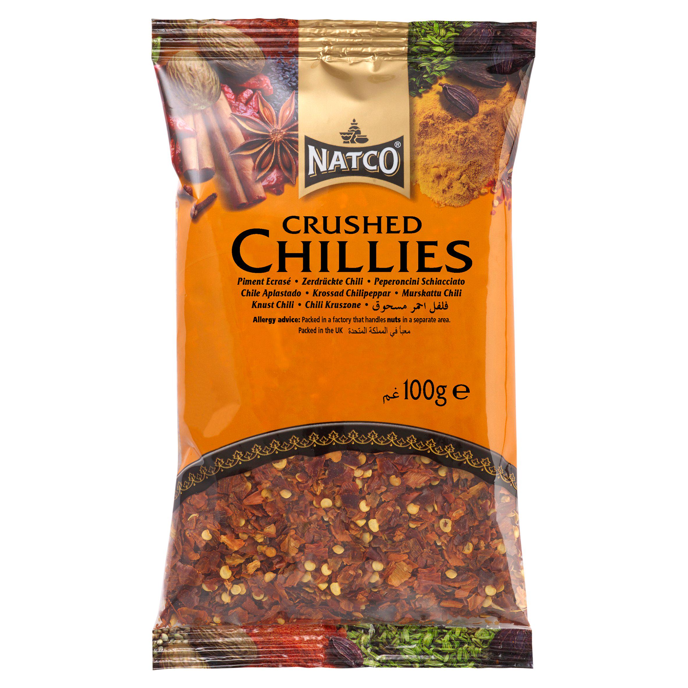 Natco Crushed Chillies 250g