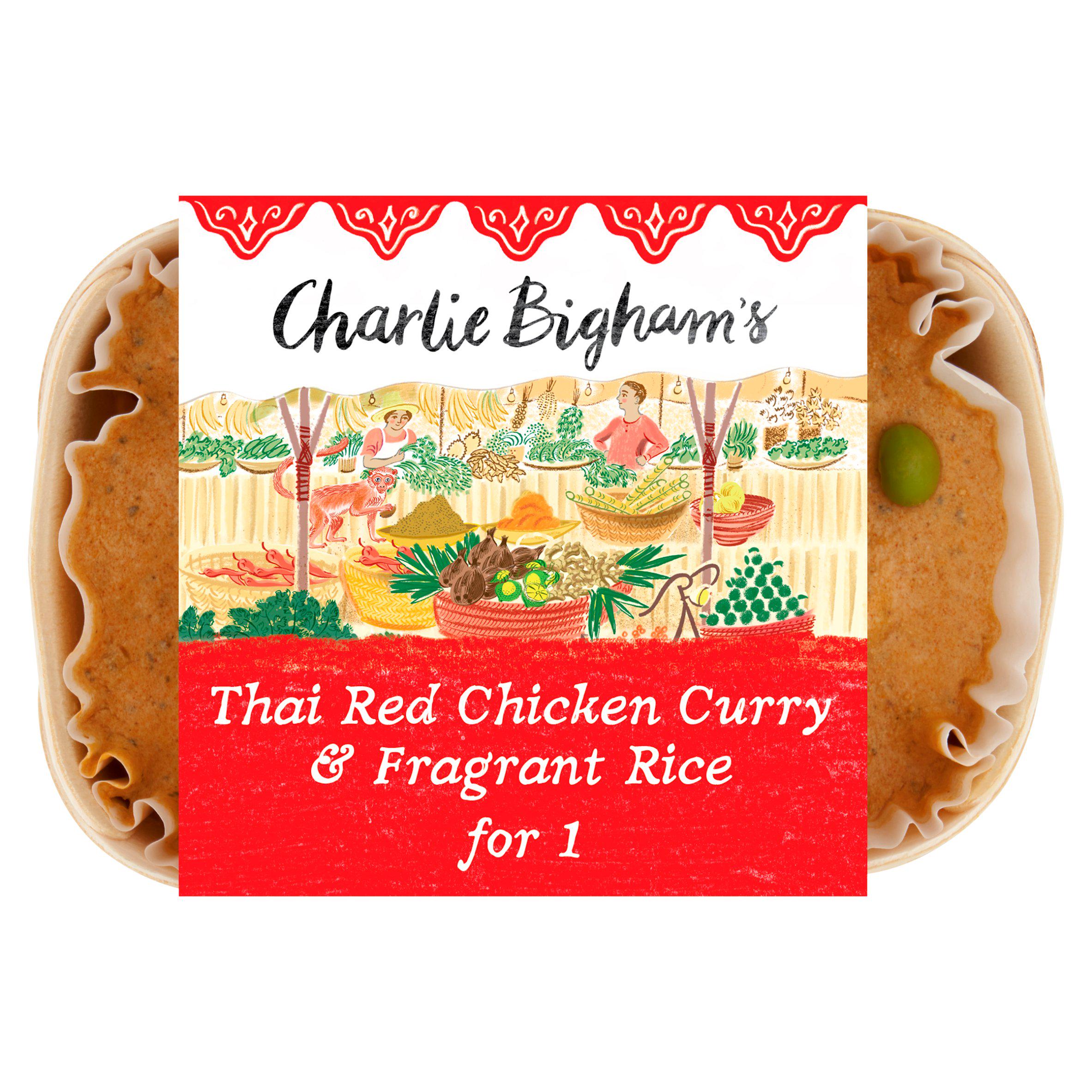 Charlie Bigham's Thai Red Curry & Fragrant Rice for 1