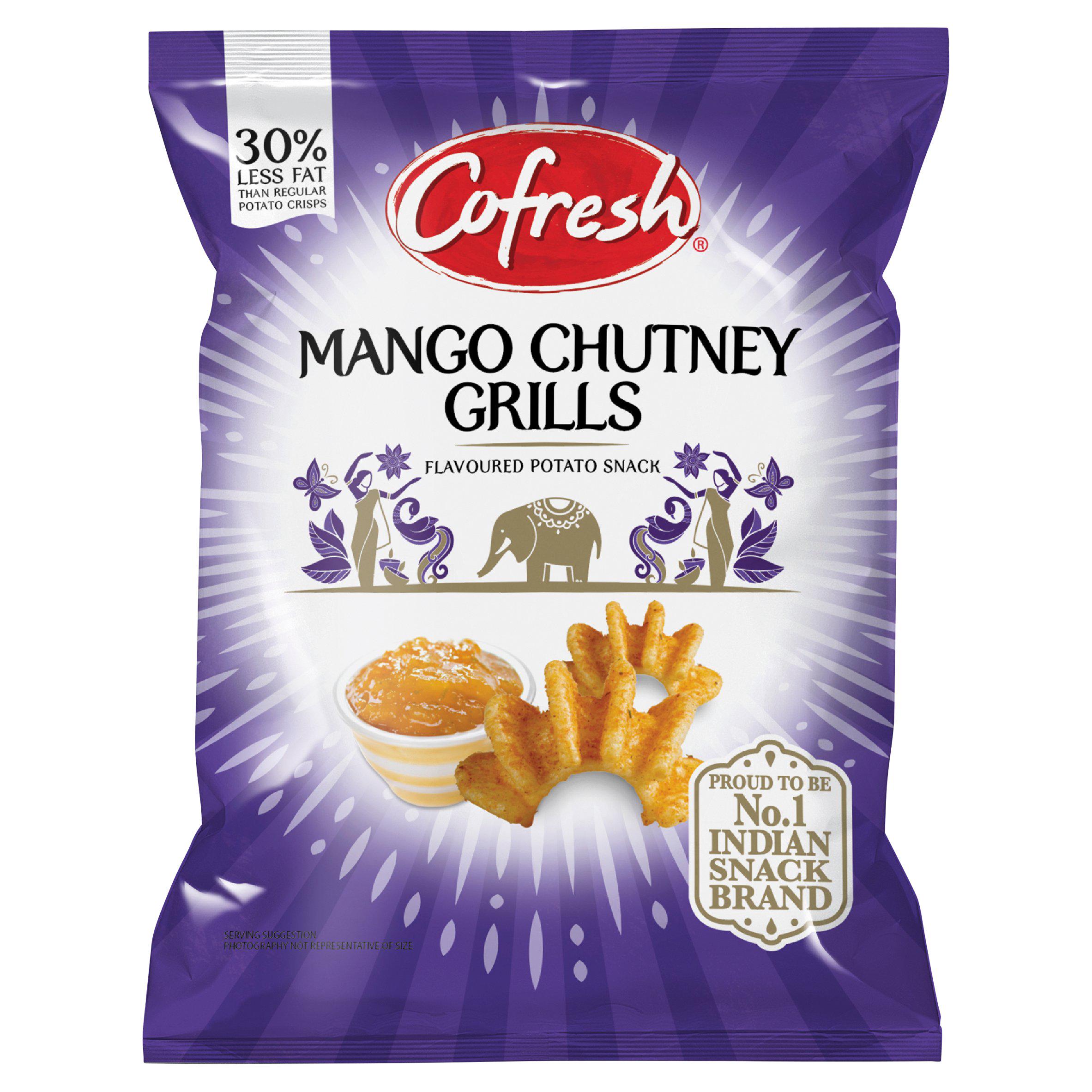 Mango Chutney Grills Flavoured Potato Snack 80g