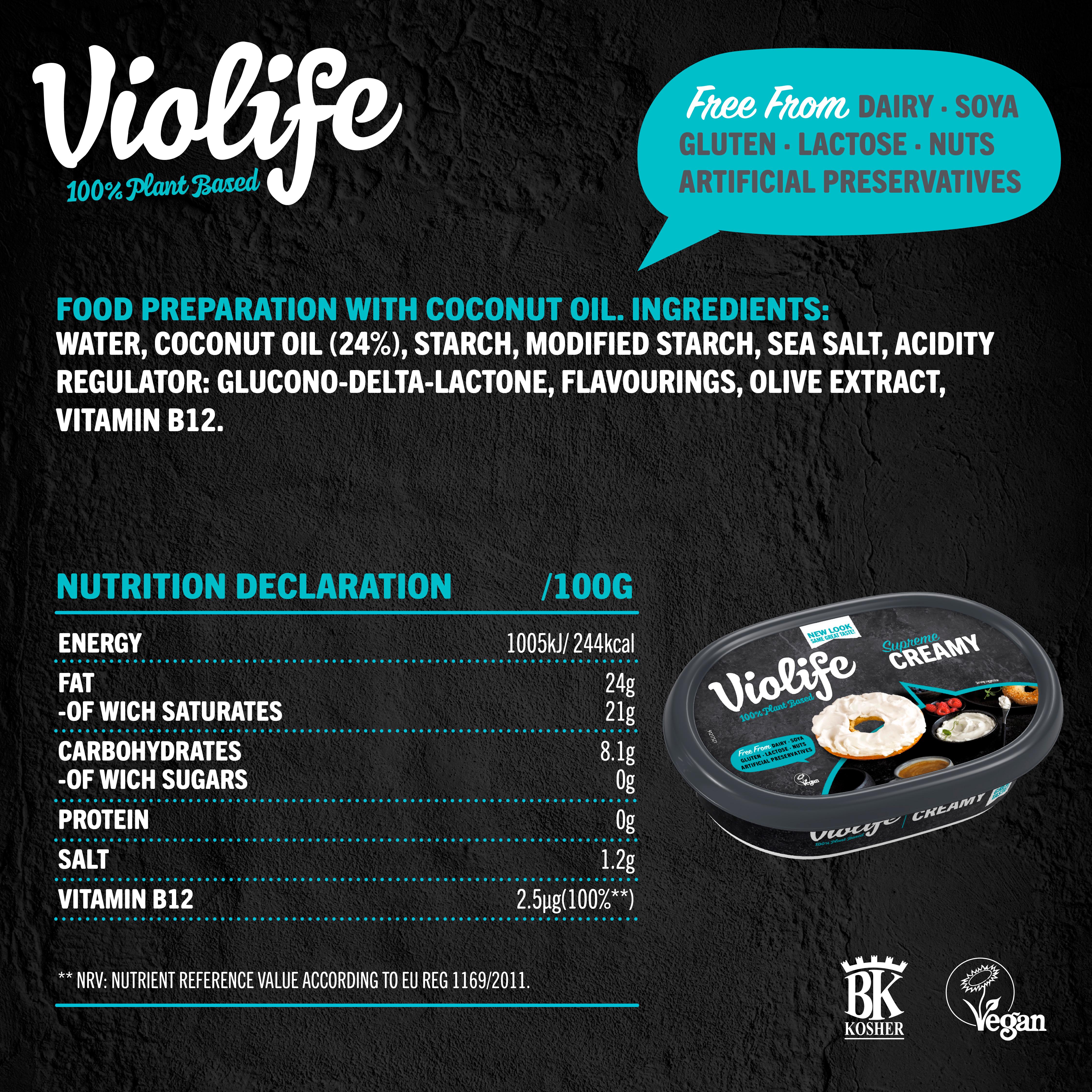 Violife Creamy Vegan Soft Cream Cheese Alternative 200g thumbnail 5