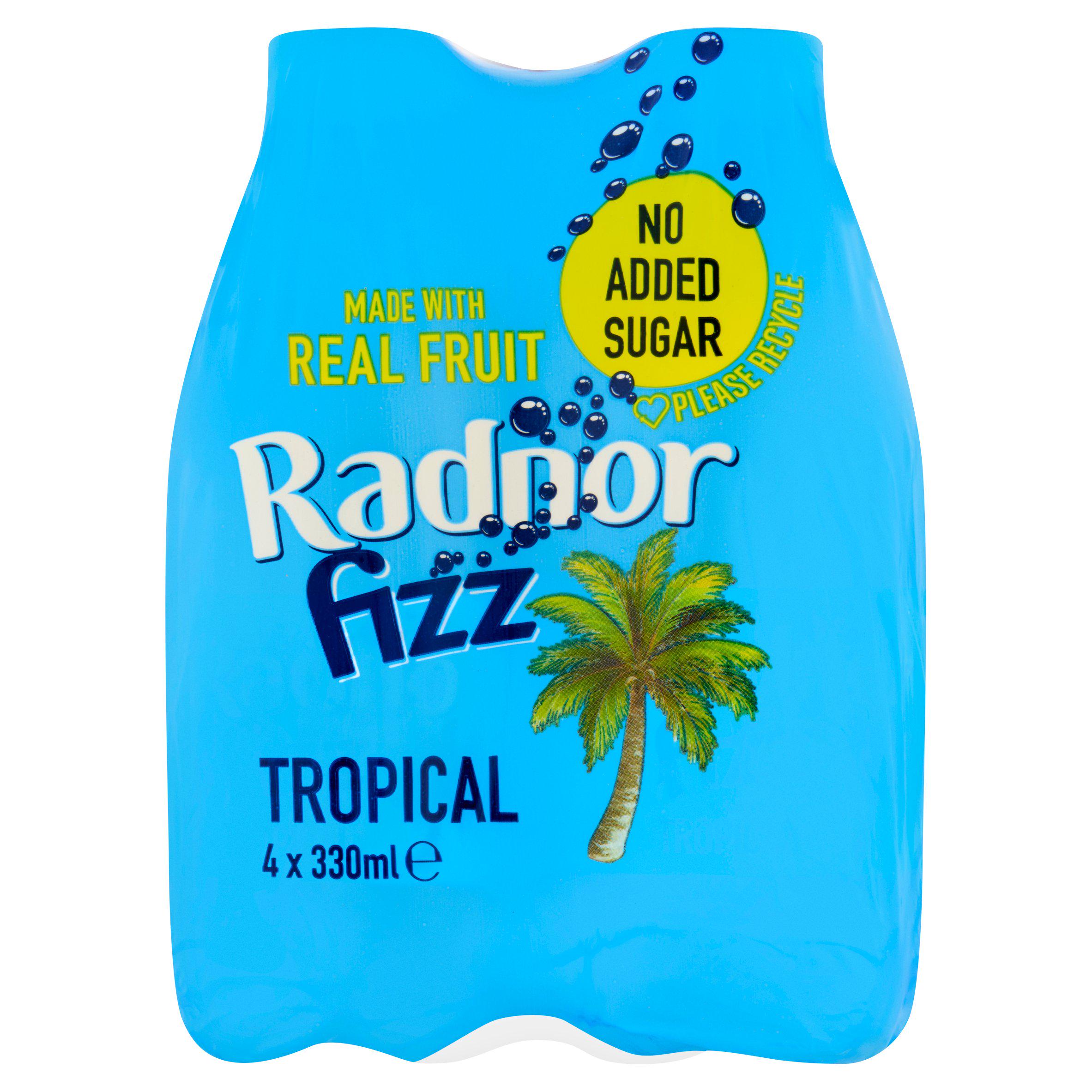 Radnor Fizz Tropical x4 330ml