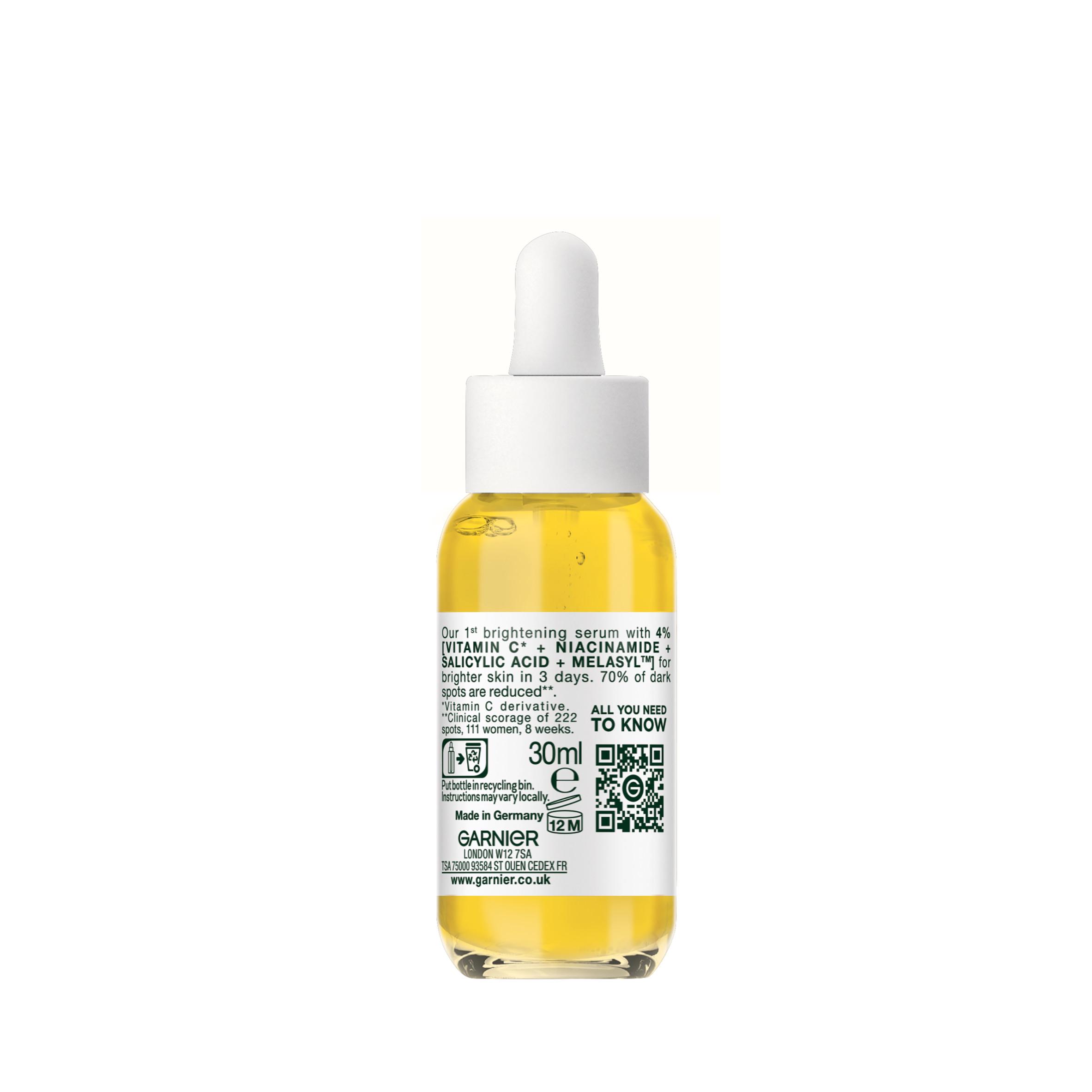 Garnier 3.5% Vitamin C Skincare Niacinamide Salicylic Acid Anti Dark Spot Serum 30ml thumbnail 2