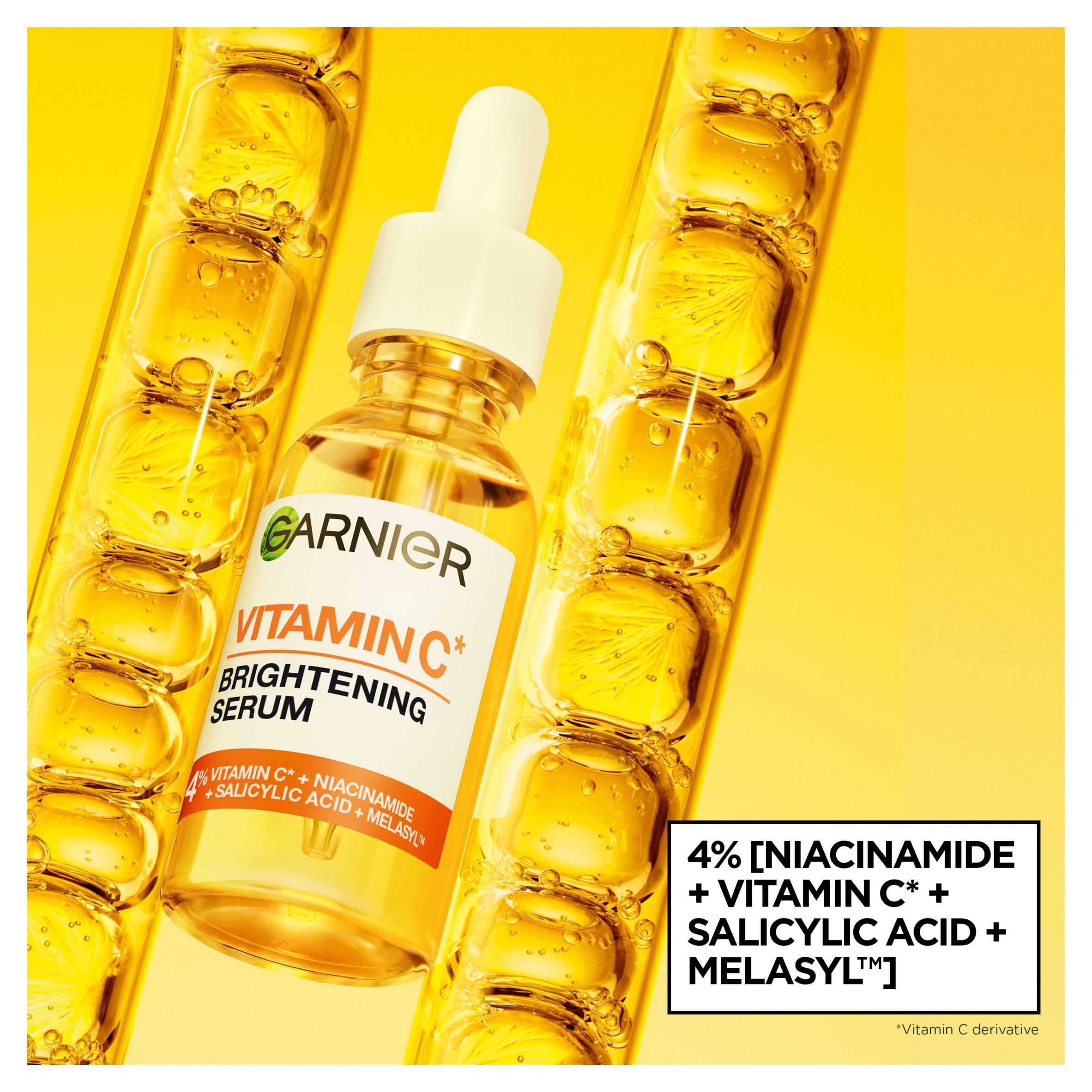 Garnier 3.5% Vitamin C Skincare Niacinamide Salicylic Acid Anti Dark Spot Serum 30ml thumbnail 4