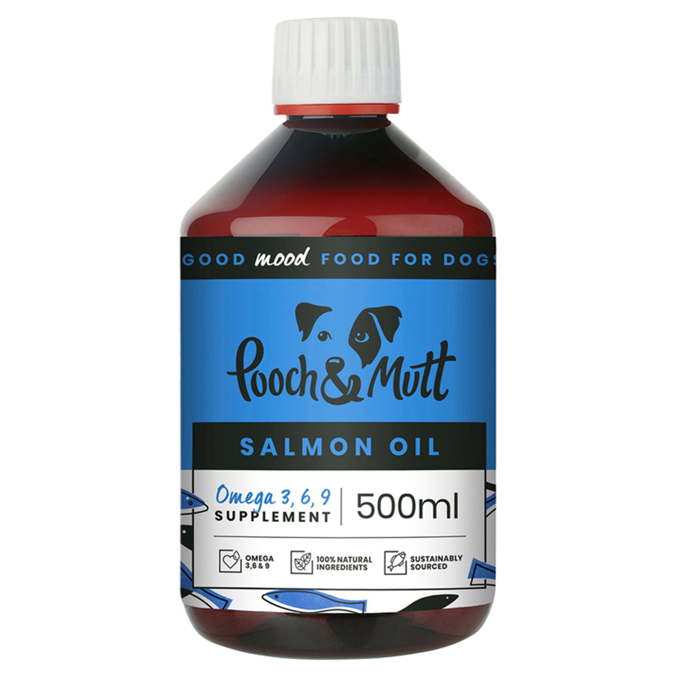 Pooch & Mutt Salmon Oil for Dogs & Cats