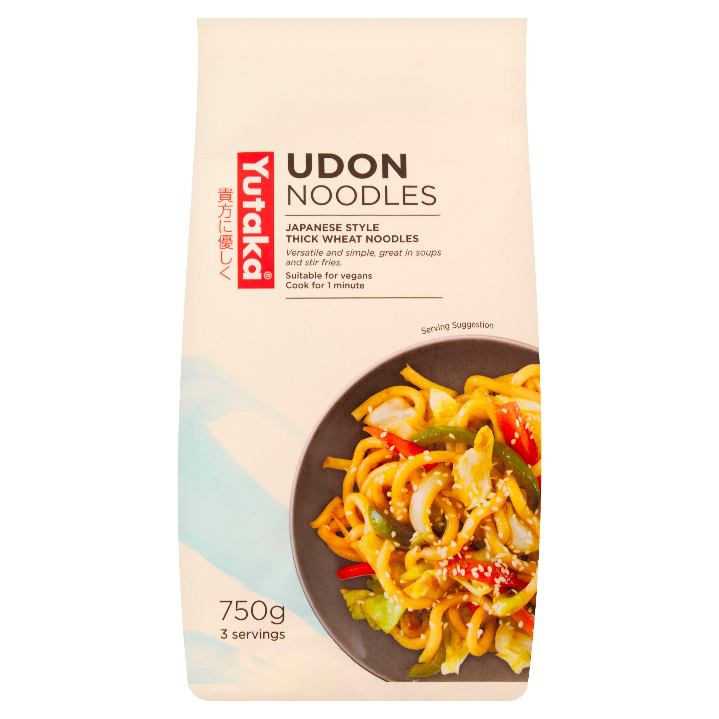 Yutaka Udon Noodles Frozen