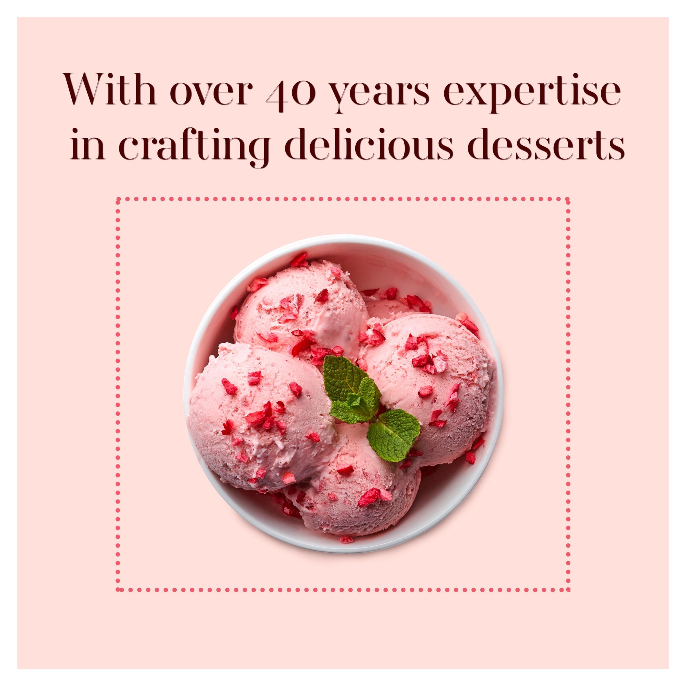 Carte D'or 900ml Delightful Strawberry Ice Cream Tub thumbnail 5