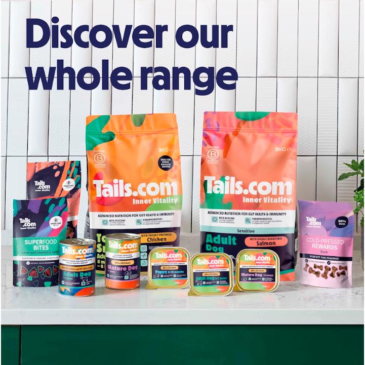 tails.com Inner Vitality Advanced Nutrition Chicken with Cod Wet Dog Food 150g thumbnail 5