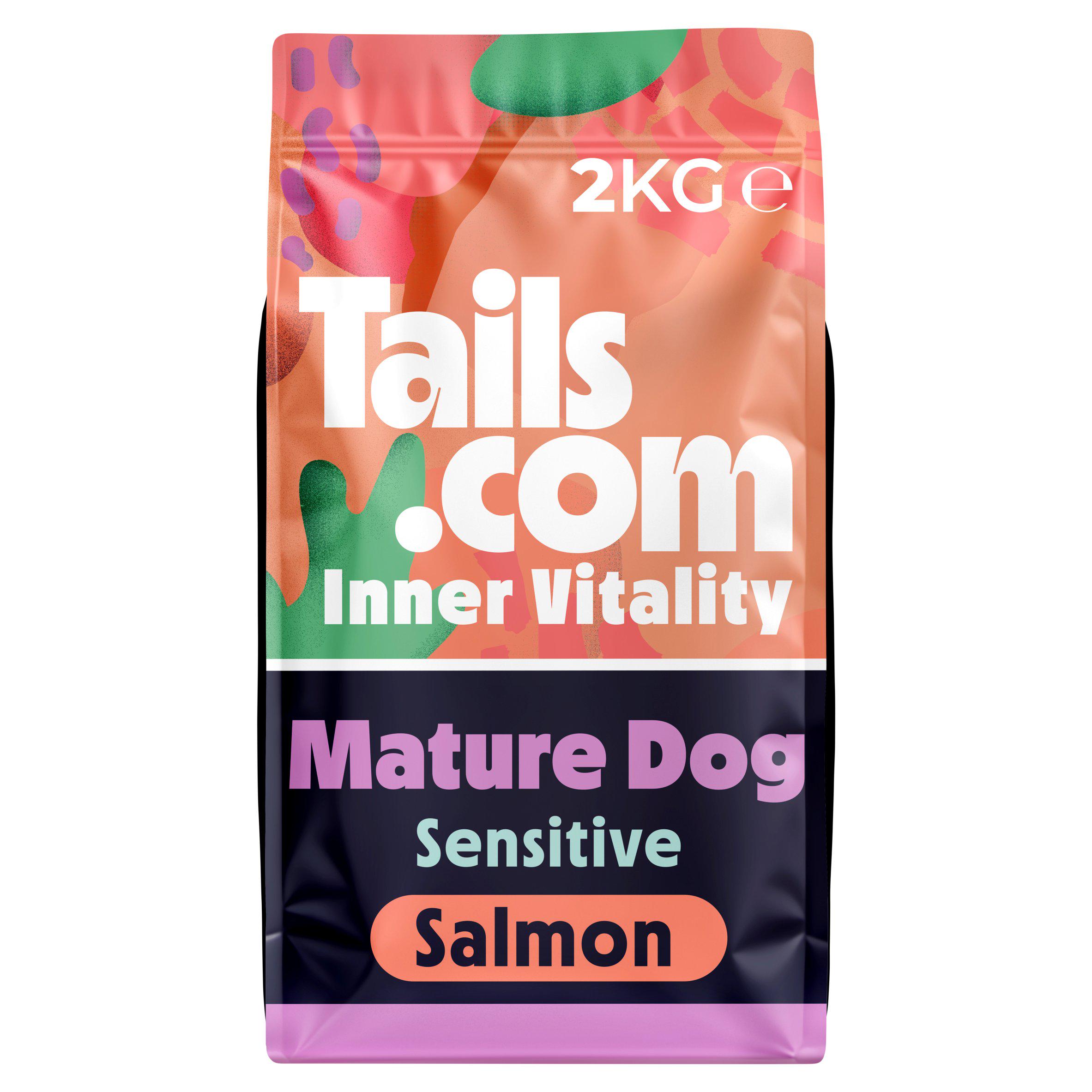 Tails.com Inner Vitality Sensitive Grain Free Mature Dog Dry Food Salmon