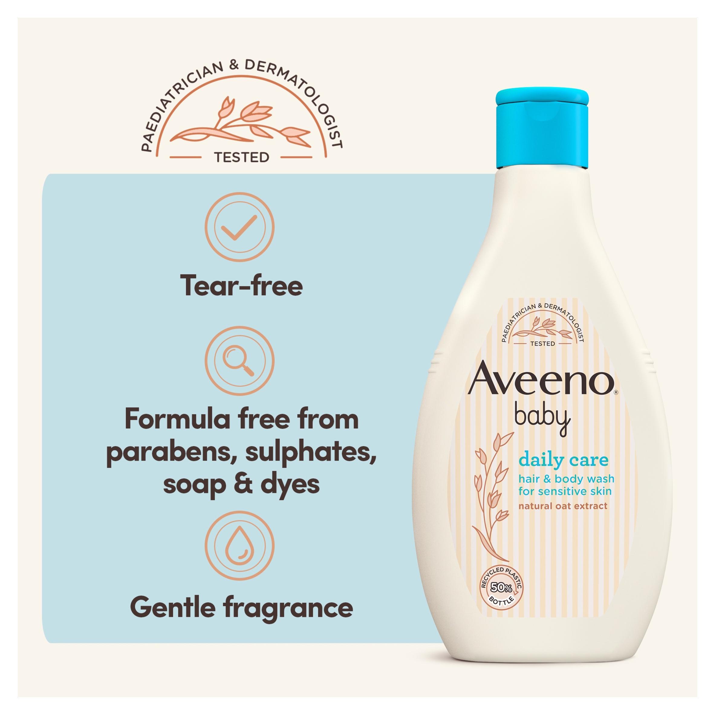 Aveeno Baby Daily Care Hair & Body Wash 400ml thumbnail 2