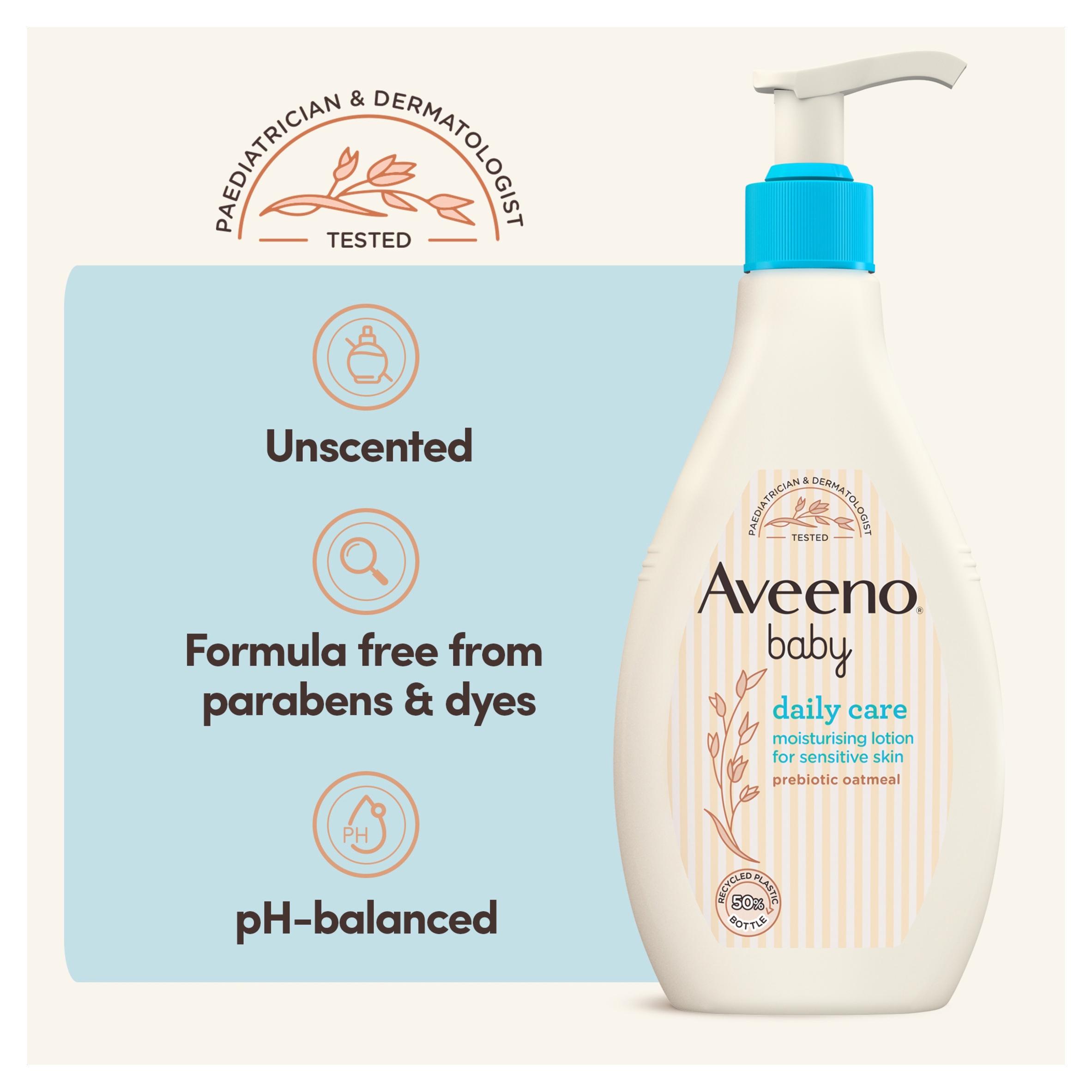 Aveeno Baby Daily Care Moisturising Lotion 250ml thumbnail 3