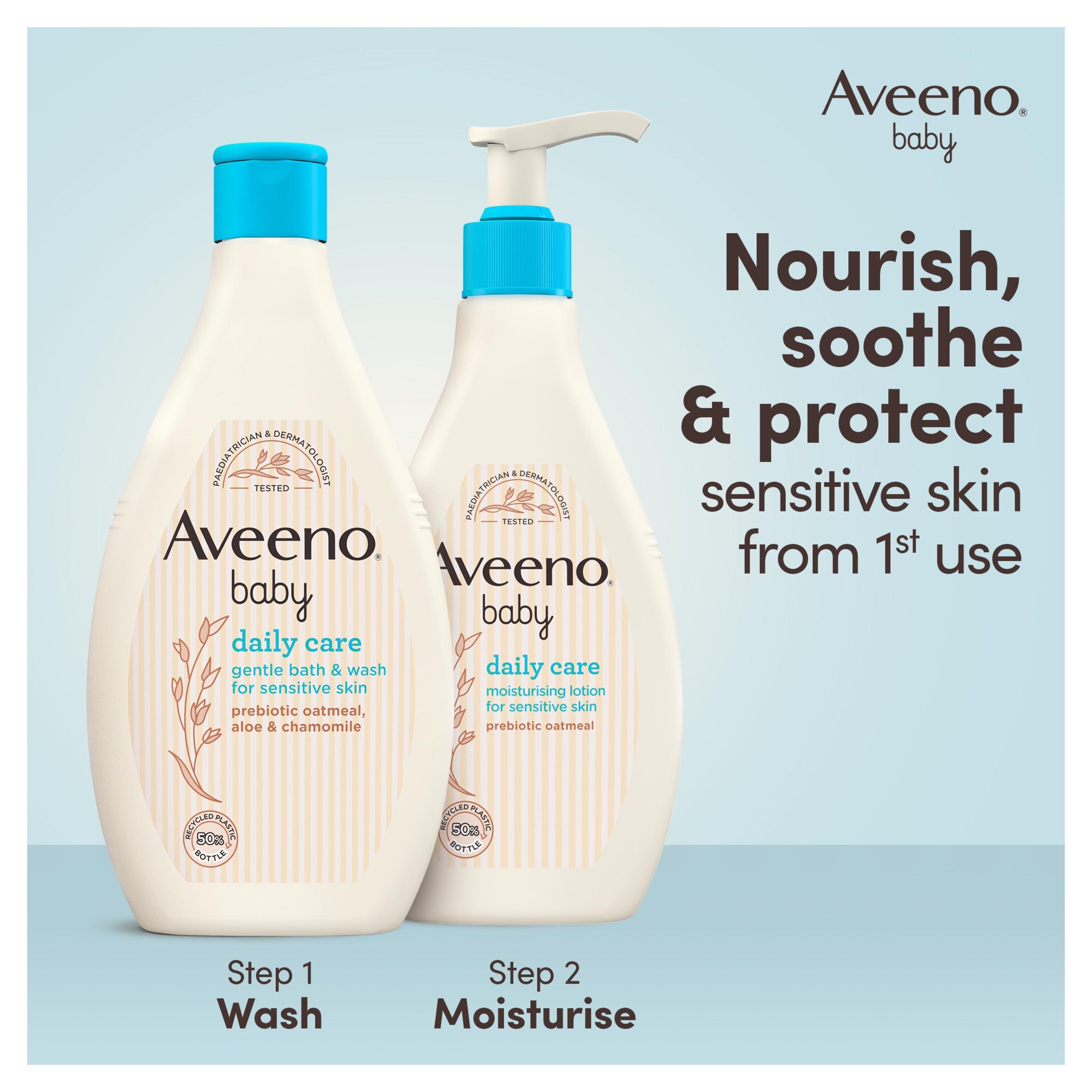 Aveeno Baby Daily Care Moisturising Lotion 250ml thumbnail 4