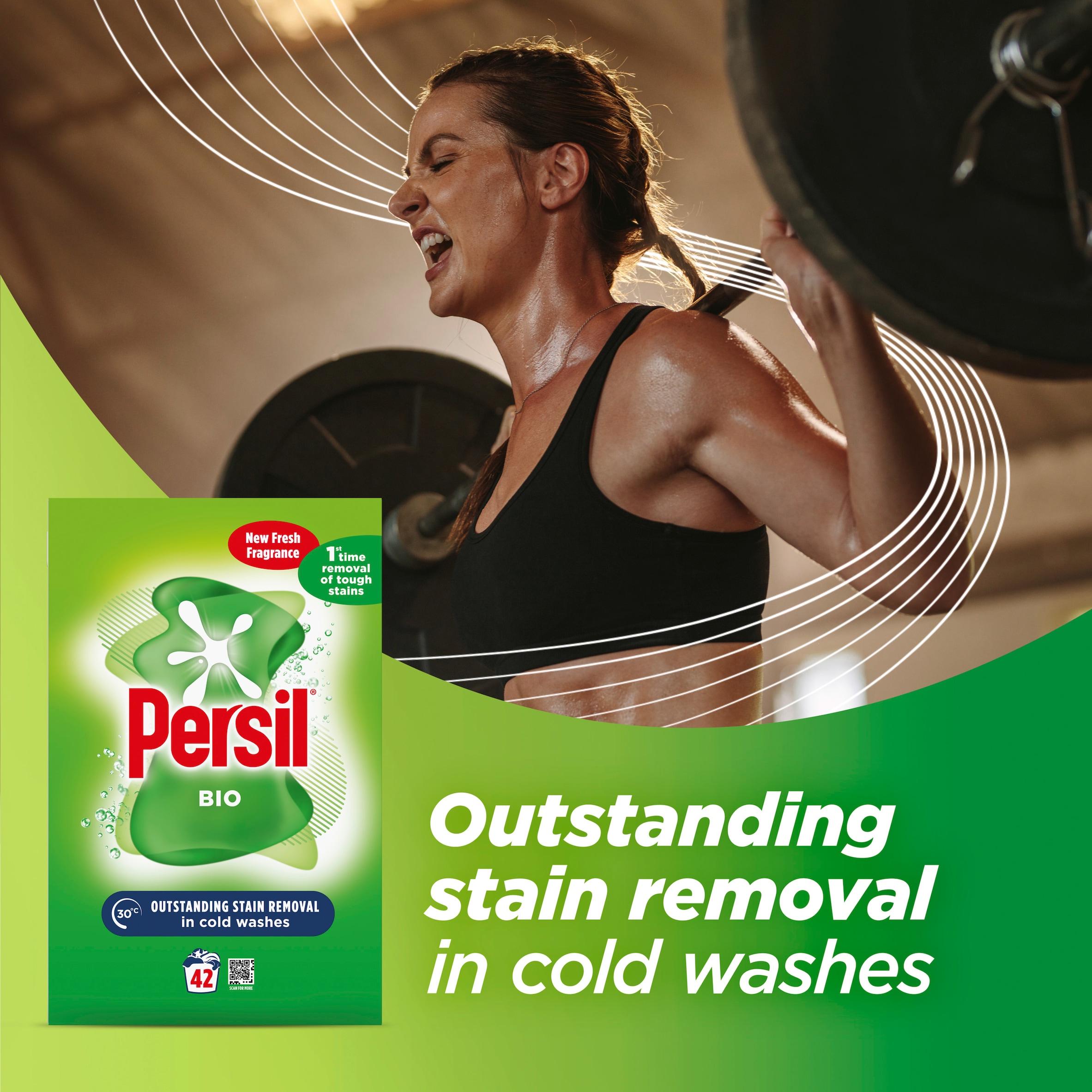 Persil Bio Washing Laundry Detergent Powder 42 Washes 2.1 kg thumbnail 2