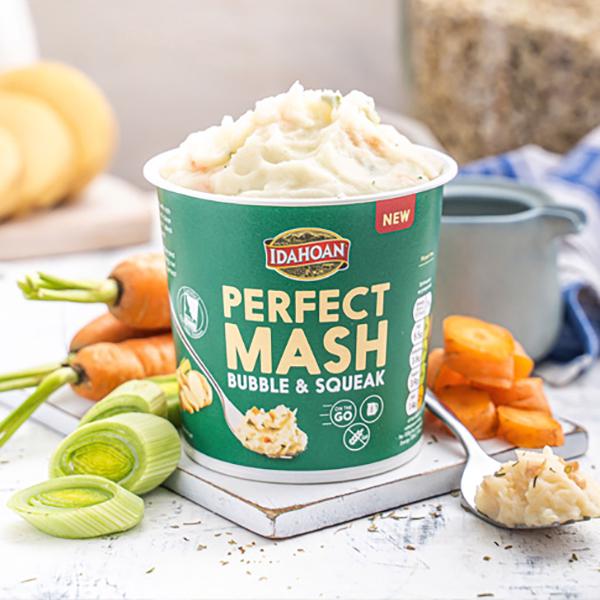 Idahoan Perfect Mash Bubble & Squeak Snack Pot 55g thumbnail 2