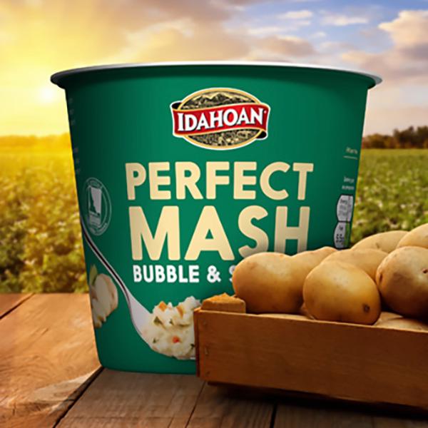 Idahoan Perfect Mash Bubble & Squeak Snack Pot 55g thumbnail 4