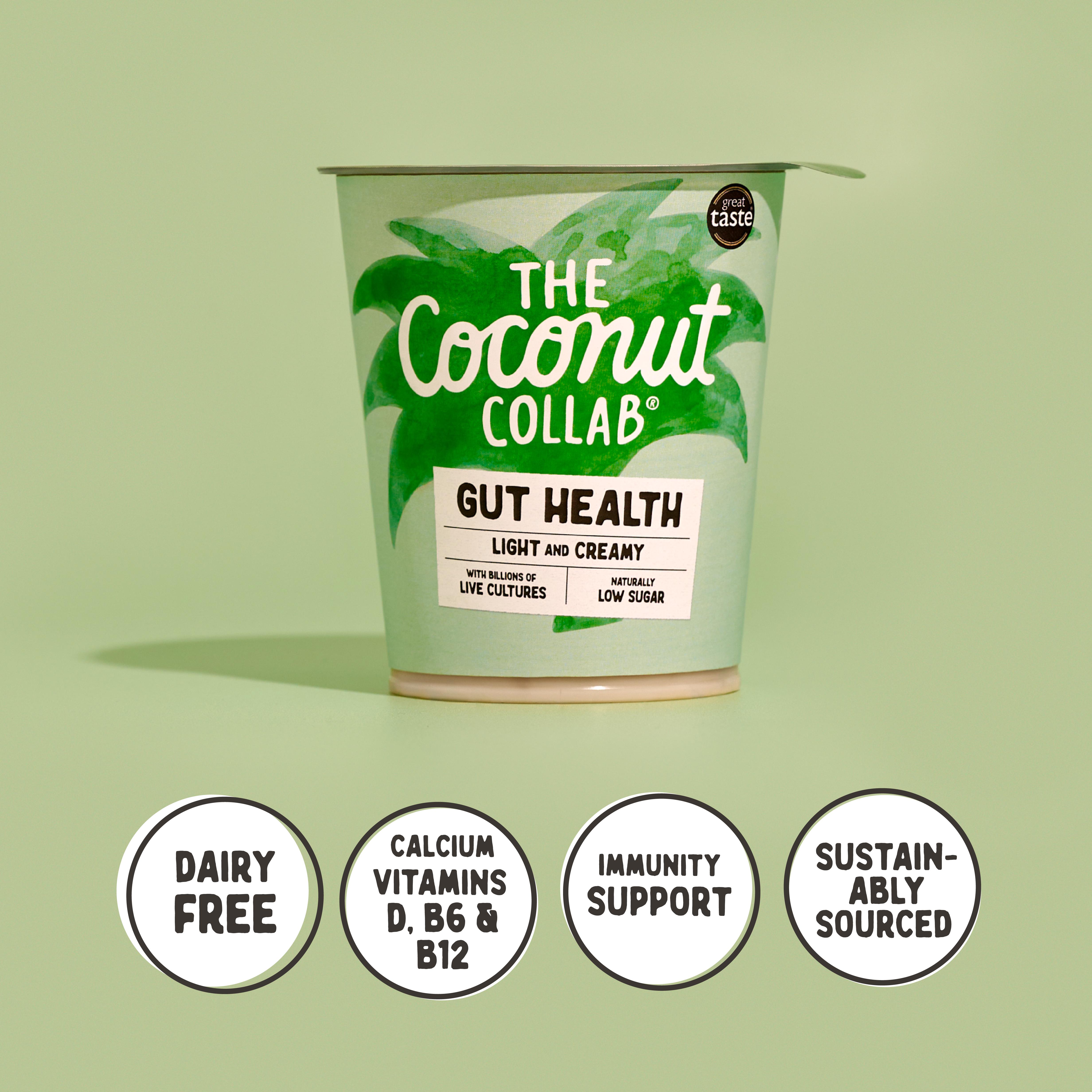 The Coconut Collab Gut Health Plain Coconut Yoghurt 350g thumbnail 5