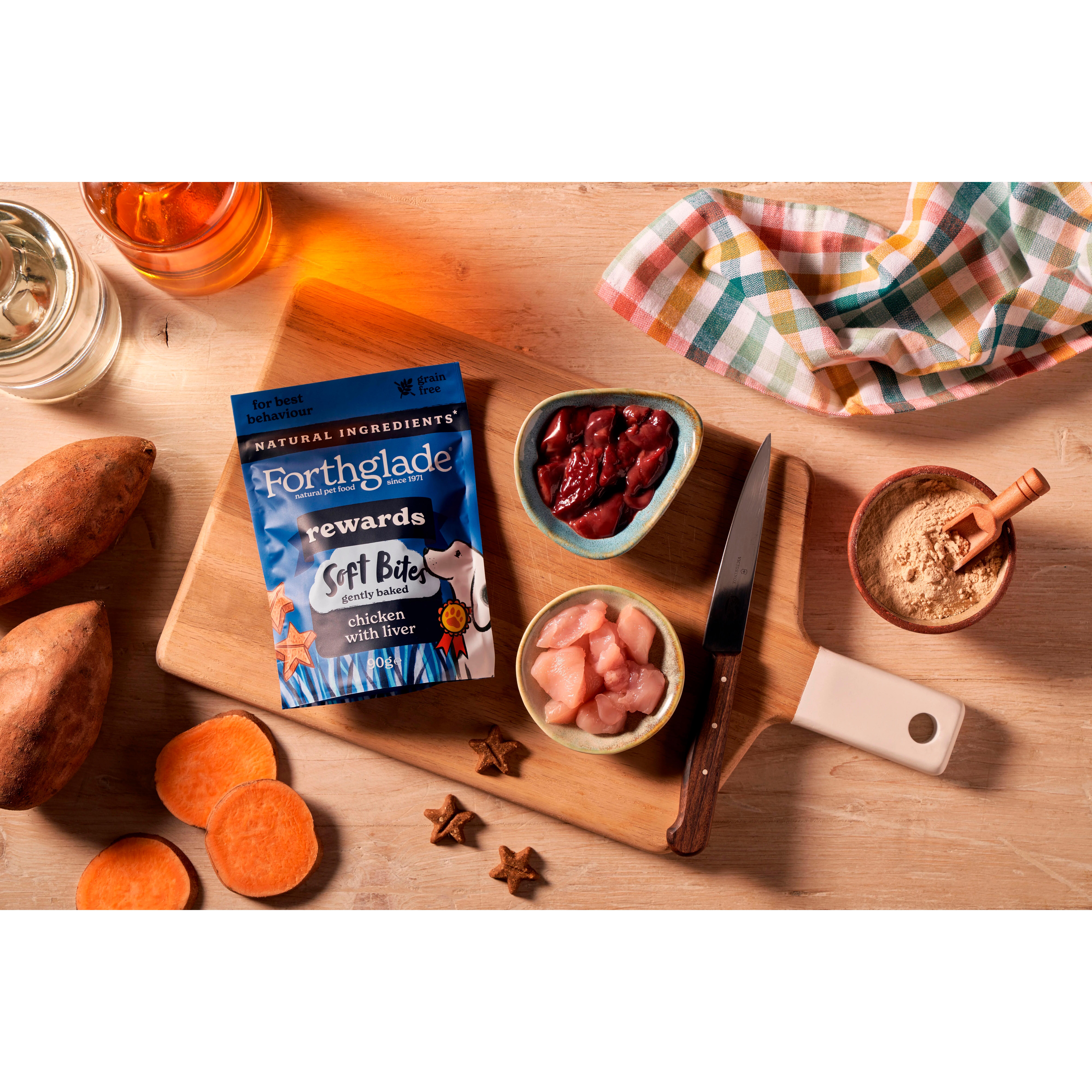 Forthglade Rewards Natural Soft Bite Treats 90g thumbnail 3