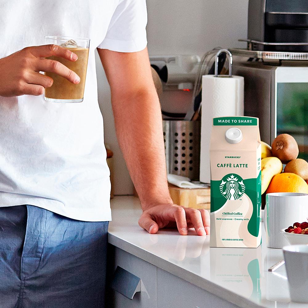 Starbucks Multiserve Caffè Latte Iced Coffee 750ml thumbnail 2