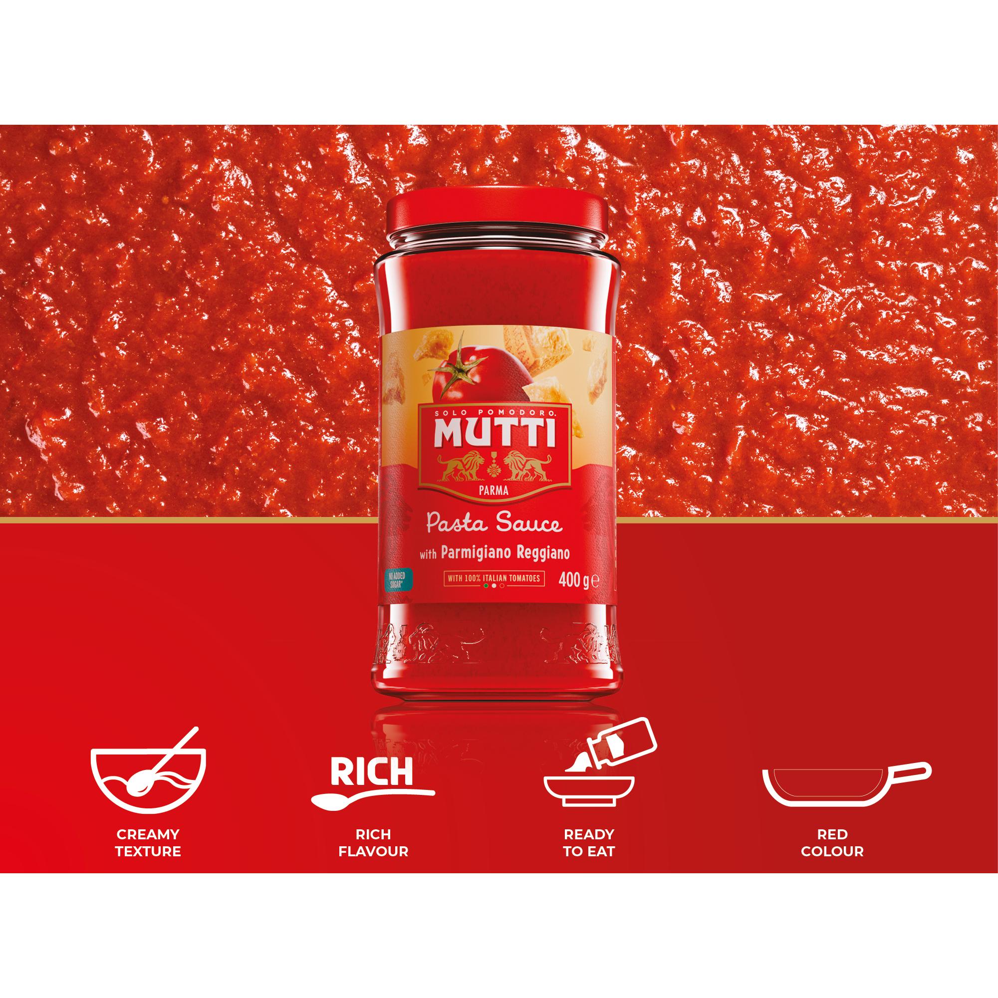 Mutti Tomato Pasta Sauce with Parmigiano Reggiano 400g thumbnail 2