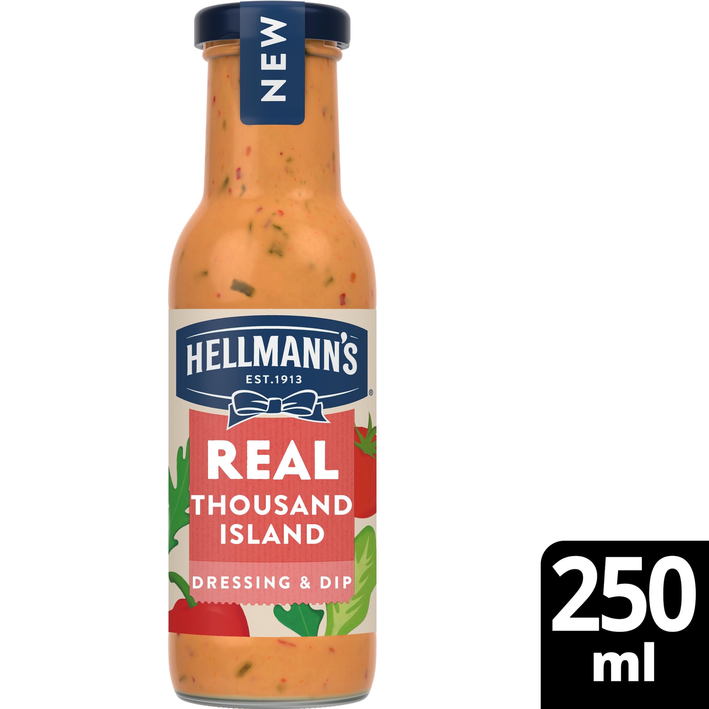 Hellmann's Real Thousand Island Salad Dressing & Dip 250ml thumbnail 2