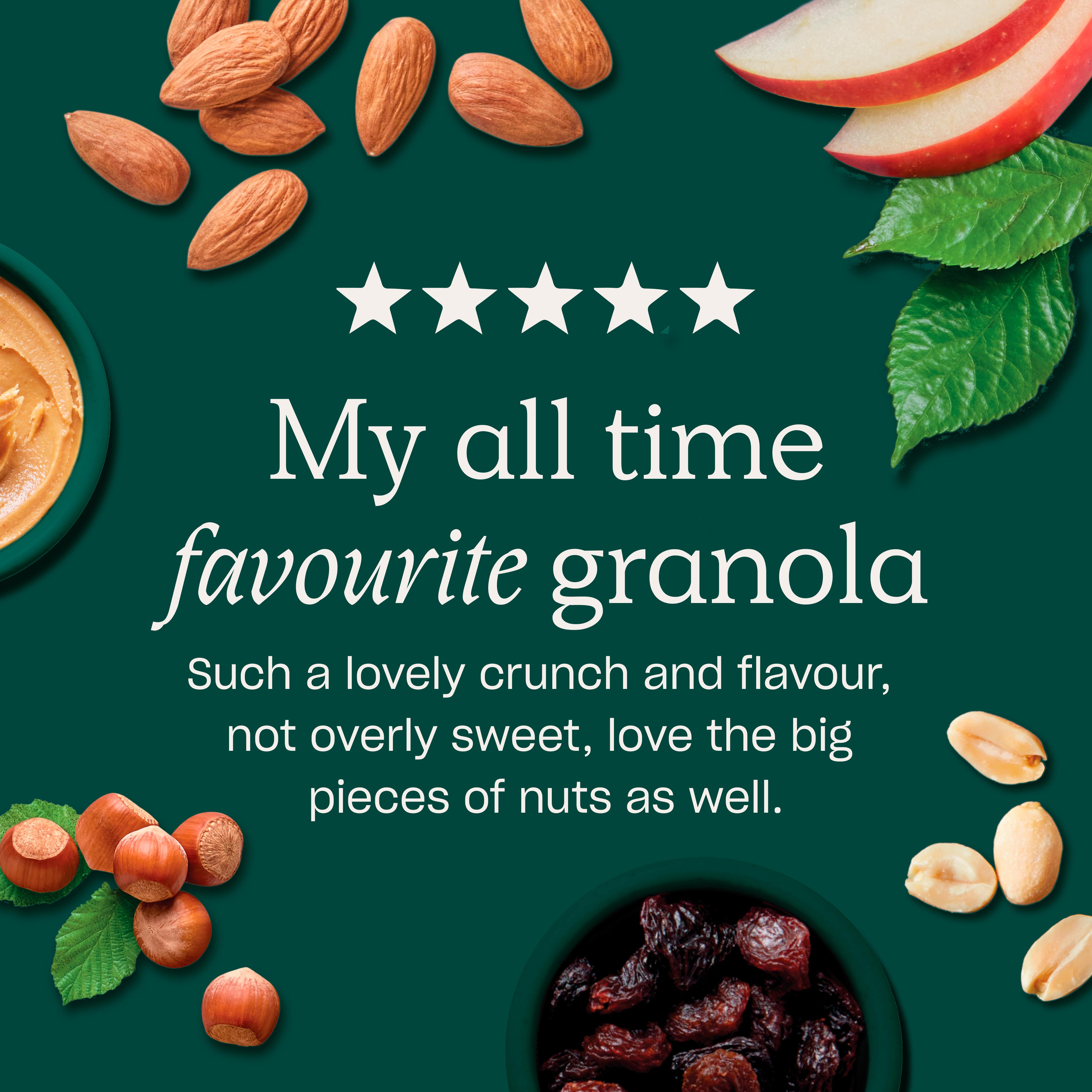 Deliciously Ella 380g Nutty Granola Breakfast Cereal thumbnail 5