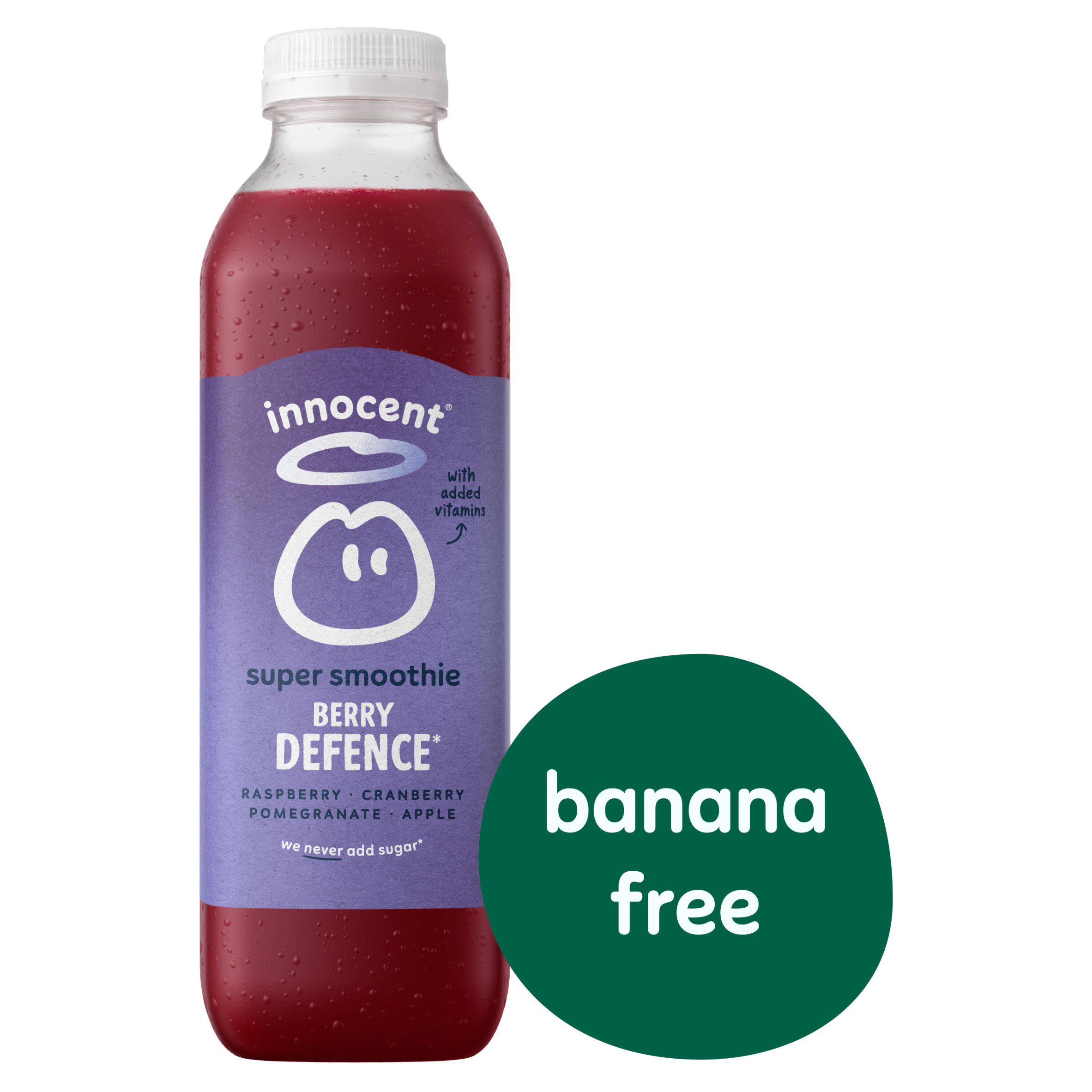Innocent Super Smoothie Revitalise Raspberry, Cranberry, Pomegranate & Apple with Vitamins 750ml