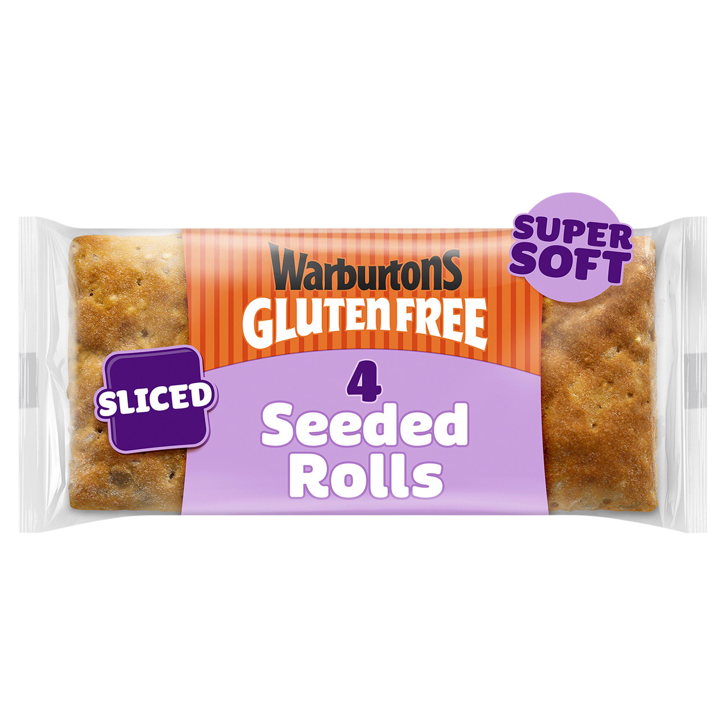 Warburtons Gluten Free Seeded Rolls