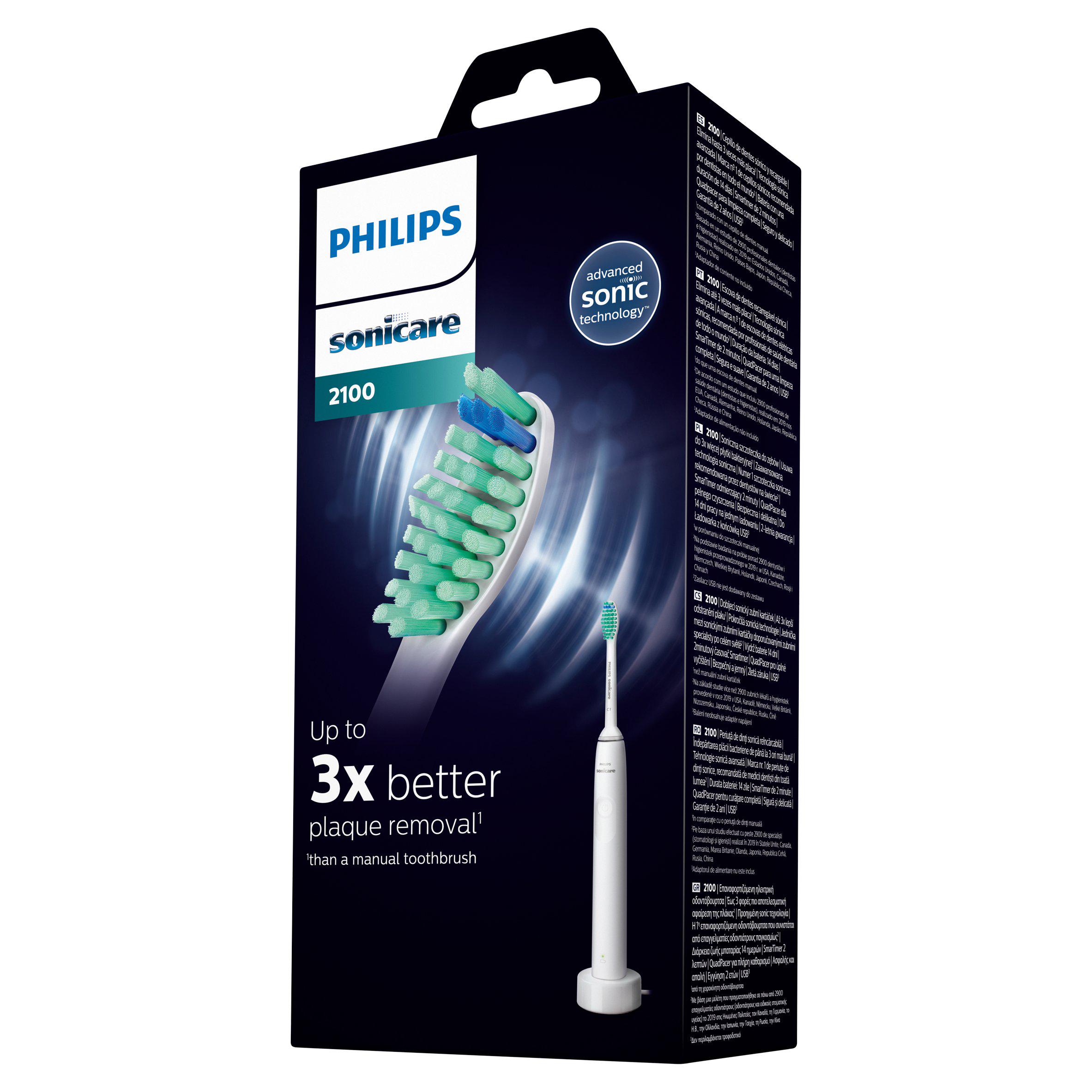 Philips Sonicare Series 2100 Electric Toothbrush in White
