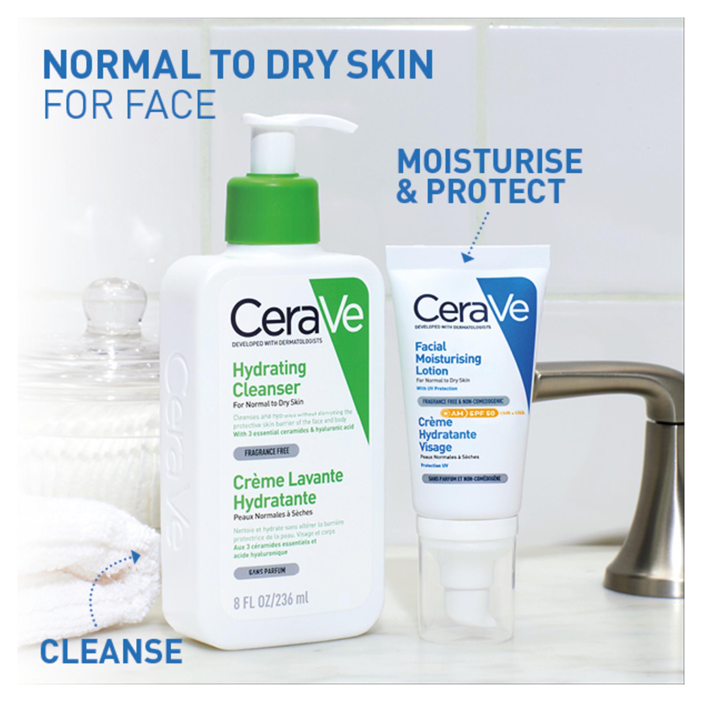 CeraVe Facial Moisturising Lotion AM SPF 50 52ml thumbnail 3