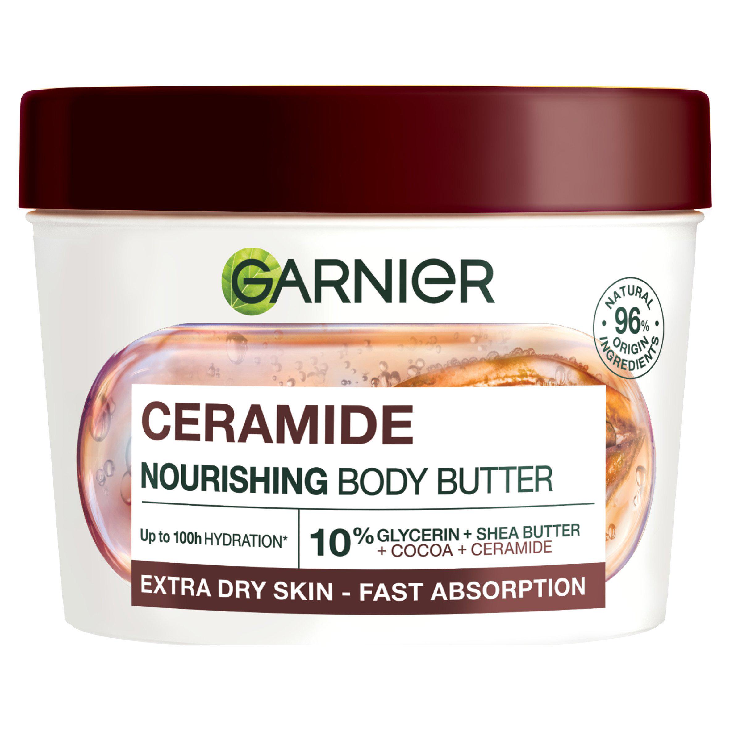 Garnier Body Superfood, Repairing Body Butter, With Cocoa & Ceramide