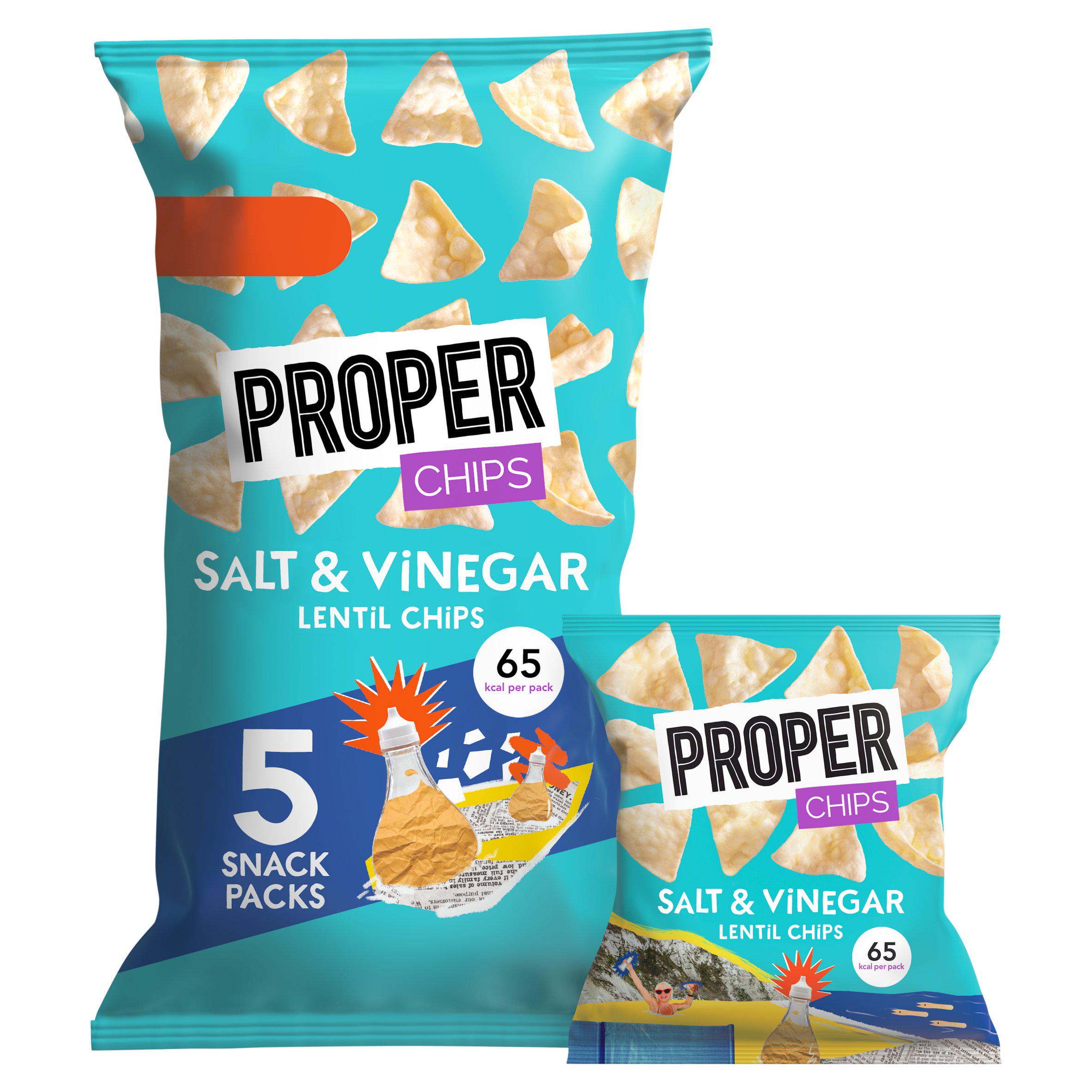 Properchips Salt & Vinegar Lentil Chips