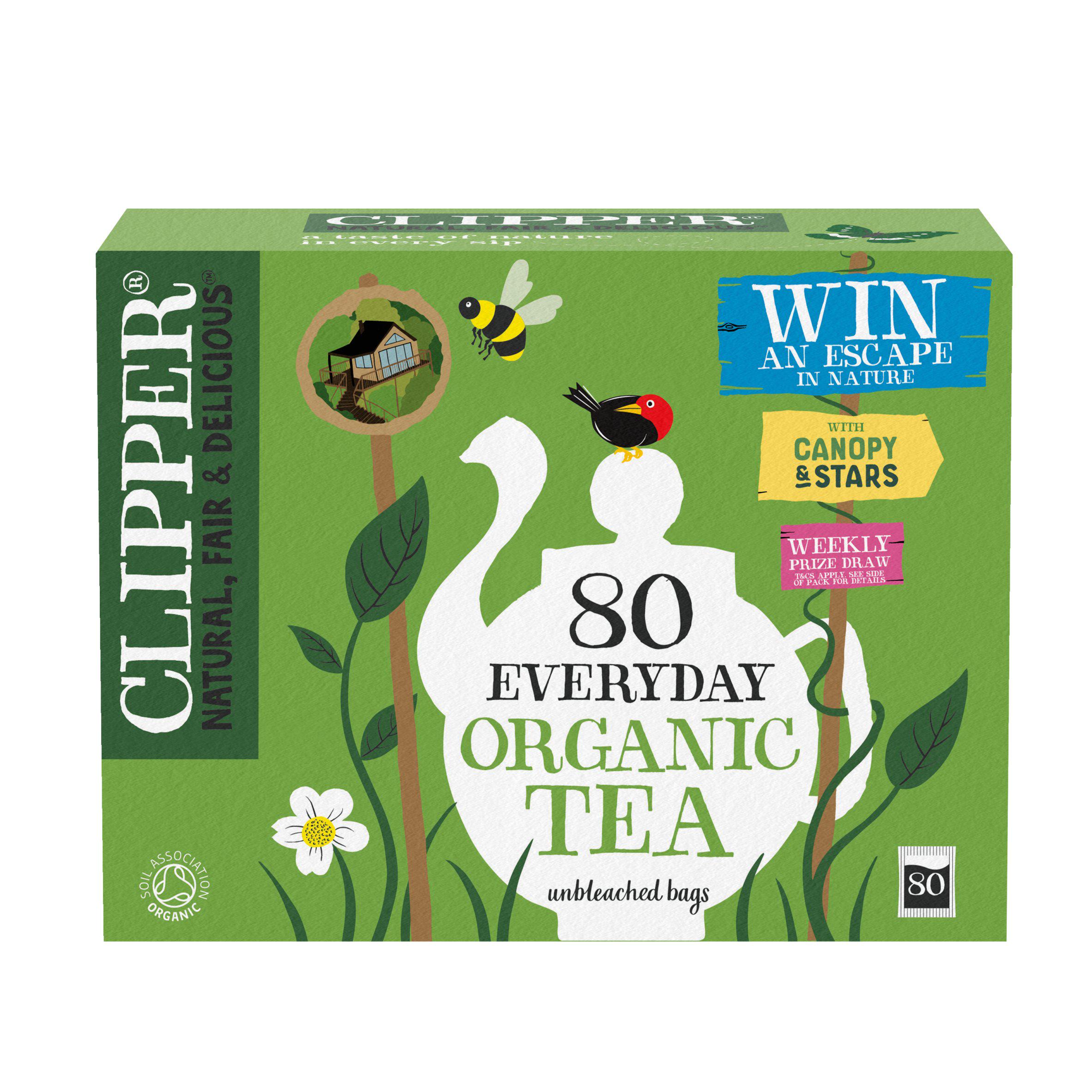 Clipper Organic Everyday Tea Bags x80