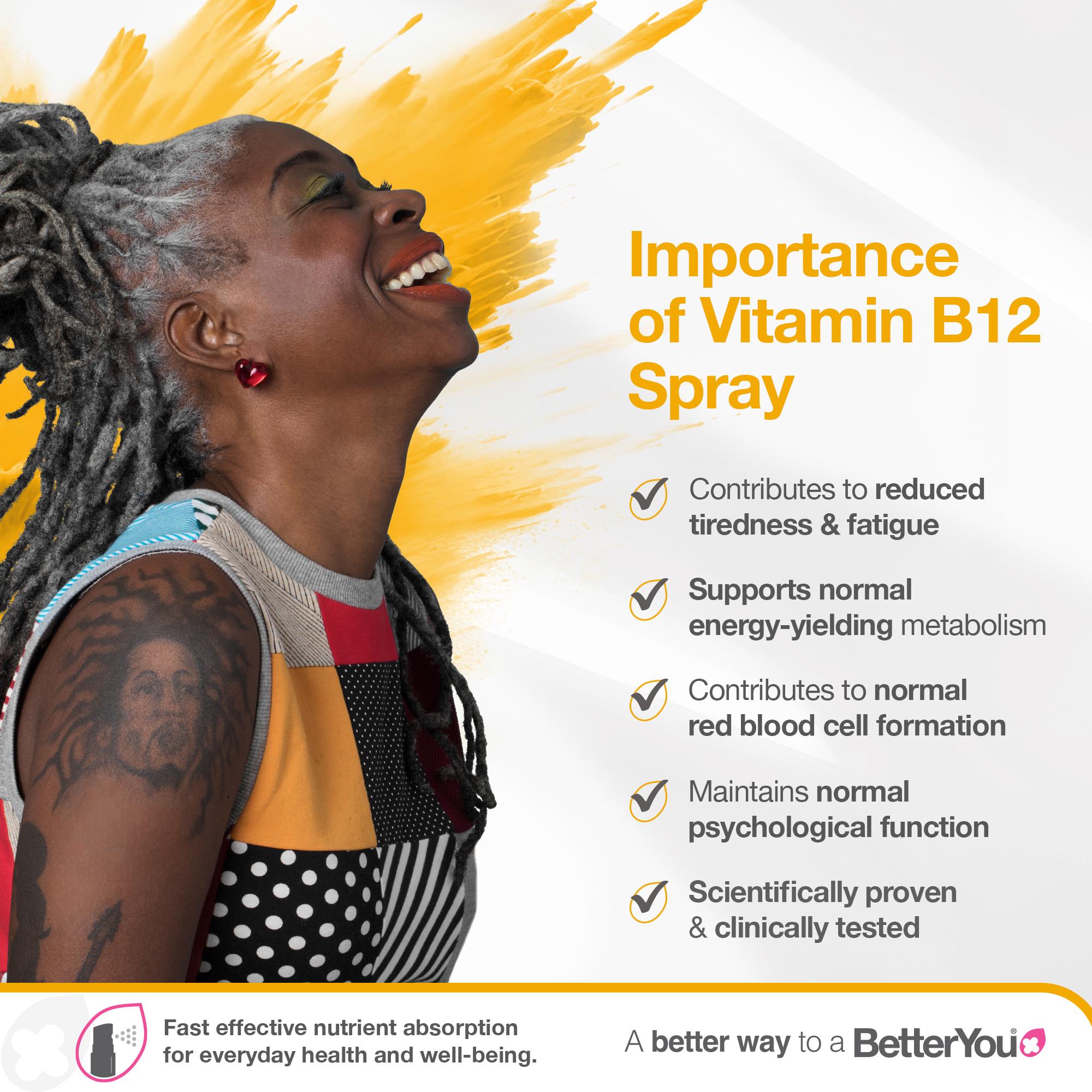 BetterYou Boost B12 Oral Spray 25ml thumbnail 2