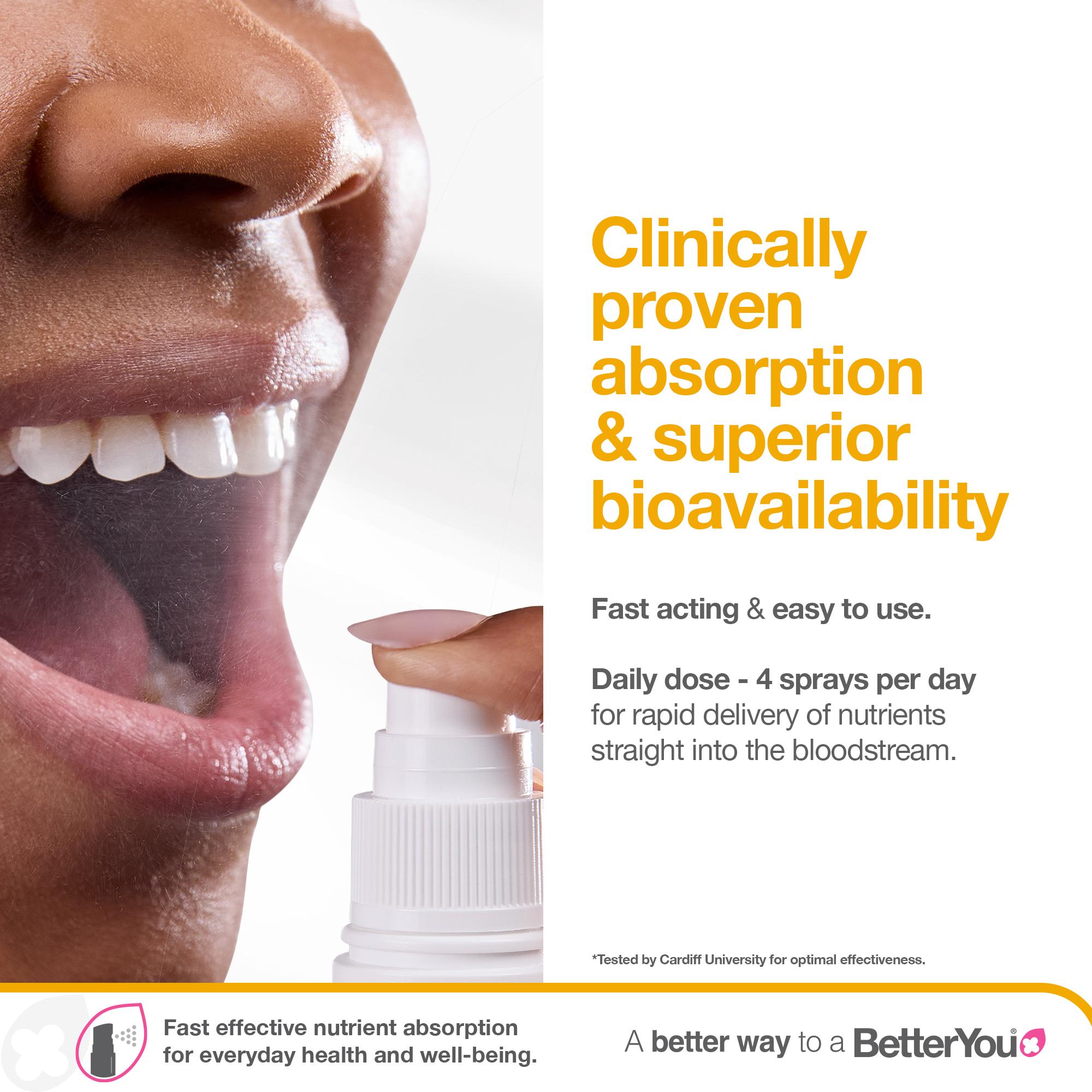 BetterYou Boost B12 Oral Spray 25ml thumbnail 5