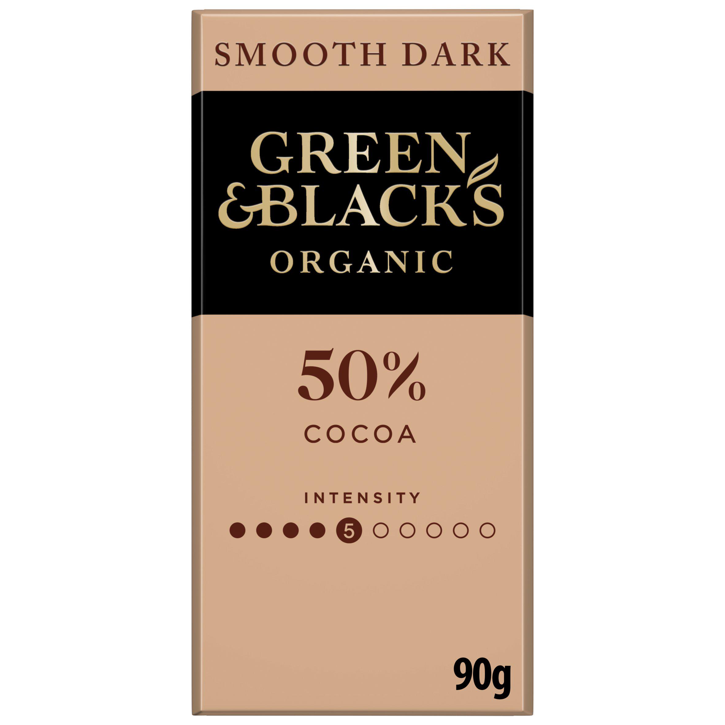 Green & Black's Smooth 50% Dark Chocolate Bar