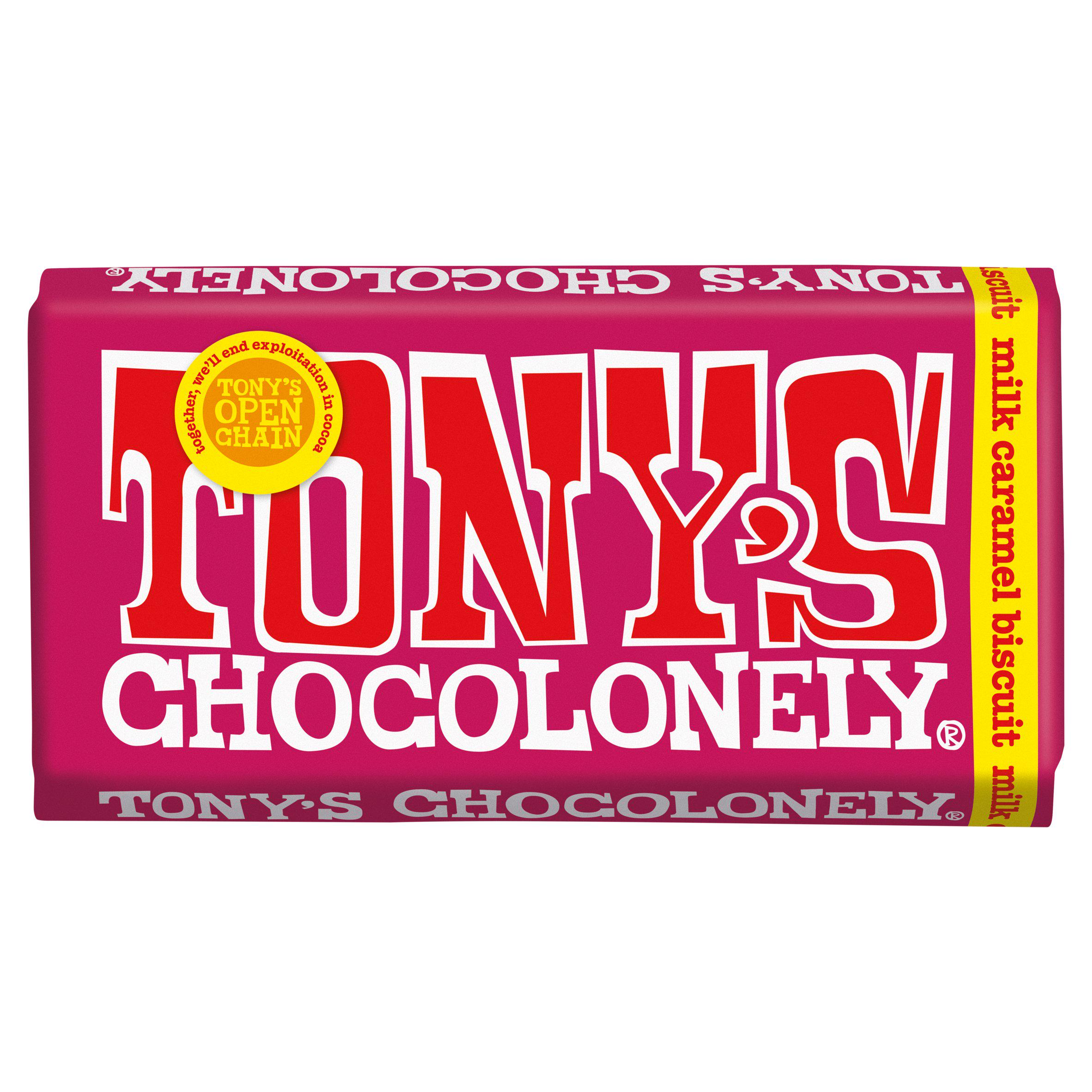 Tony's Chocolonely Milk Caramel Biscuit