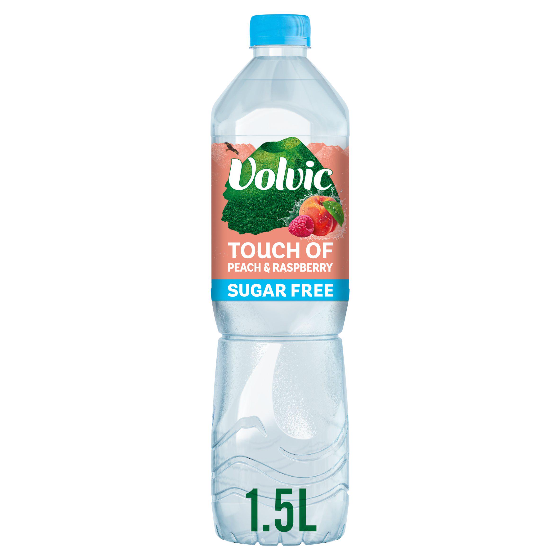 Volvic Touch of Fruit Peach & Raspberry Sugar Free Still Flavoured Water