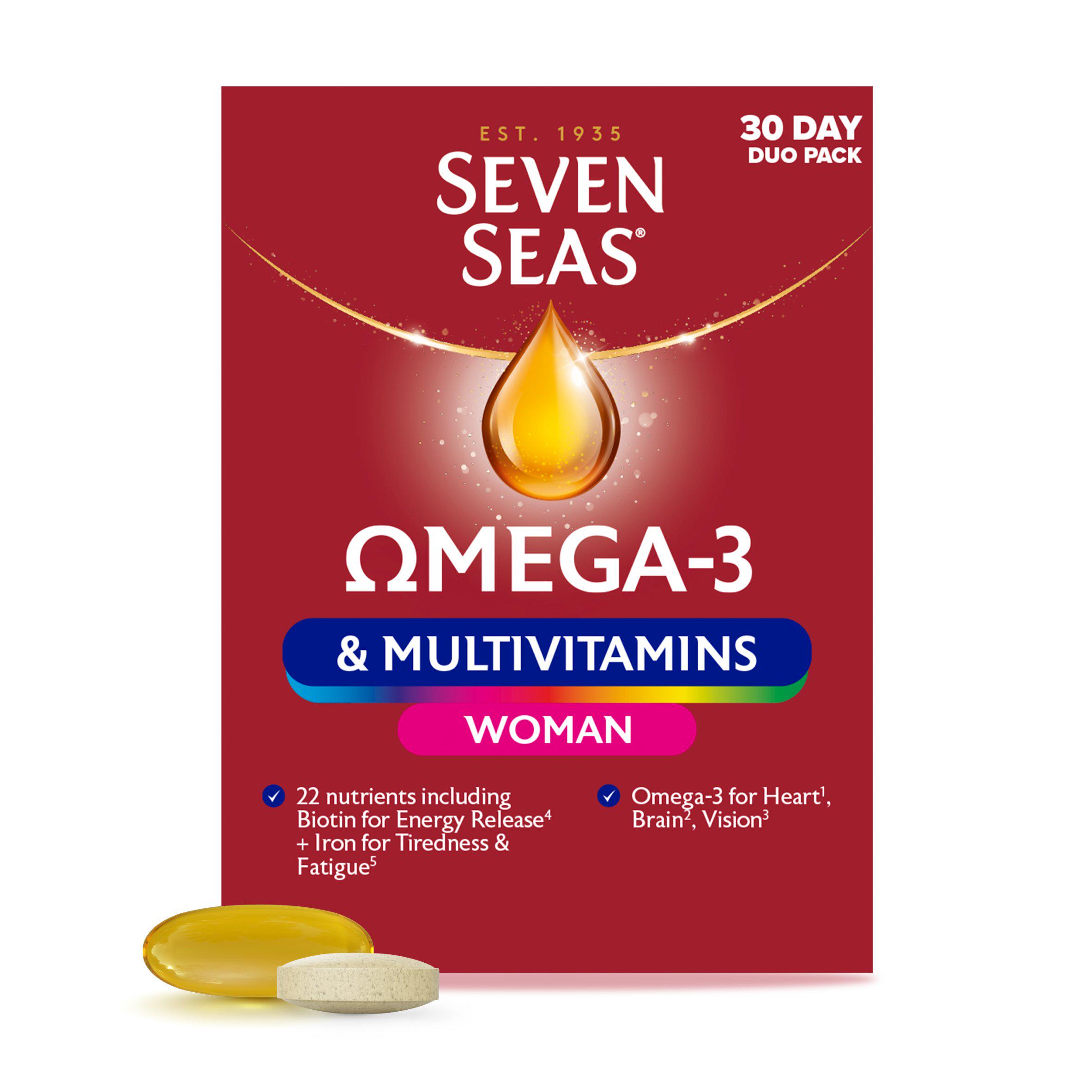 Omega 3 & Multivitamins Woman