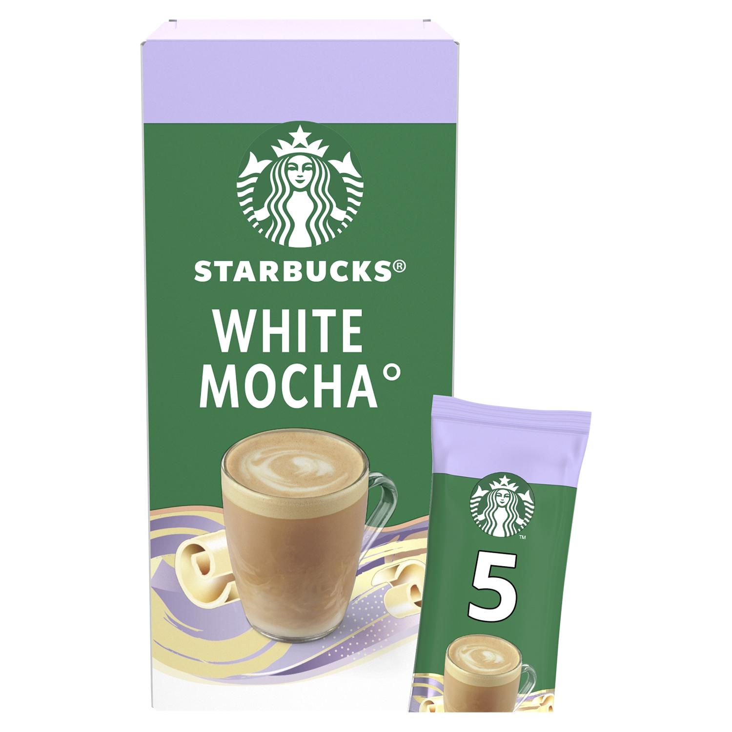 Starbucks White Mocha Instant Coffee Sachets 5x24g thumbnail 2