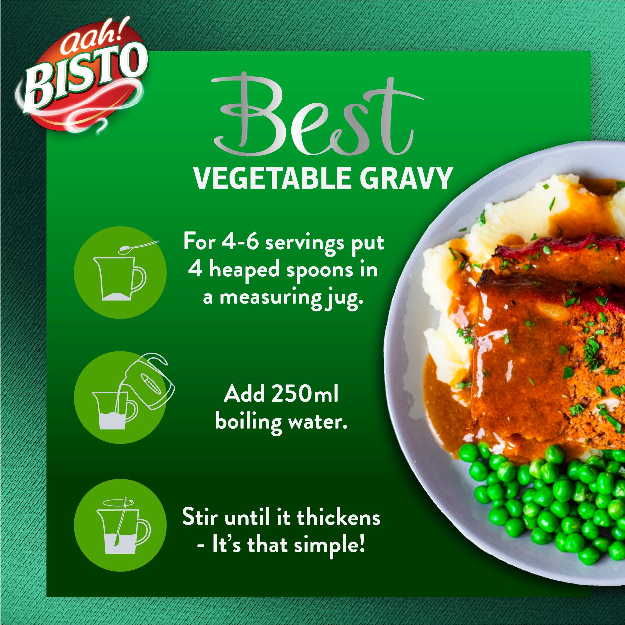 Bisto Best Vegetable Gravy Granules 230g thumbnail 4