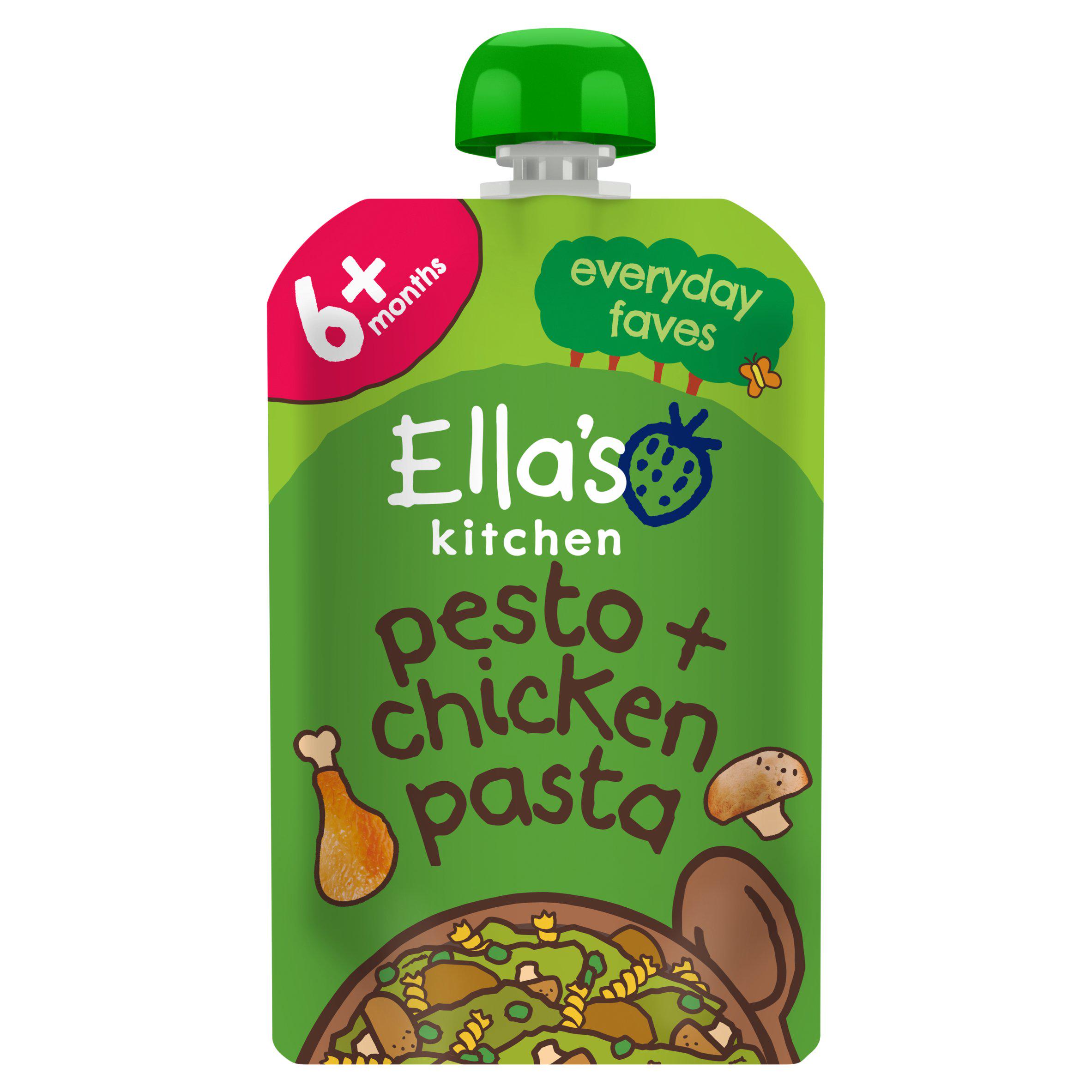 Pesto + Chicken Pasta with Mushrooms 6+ Months 100g