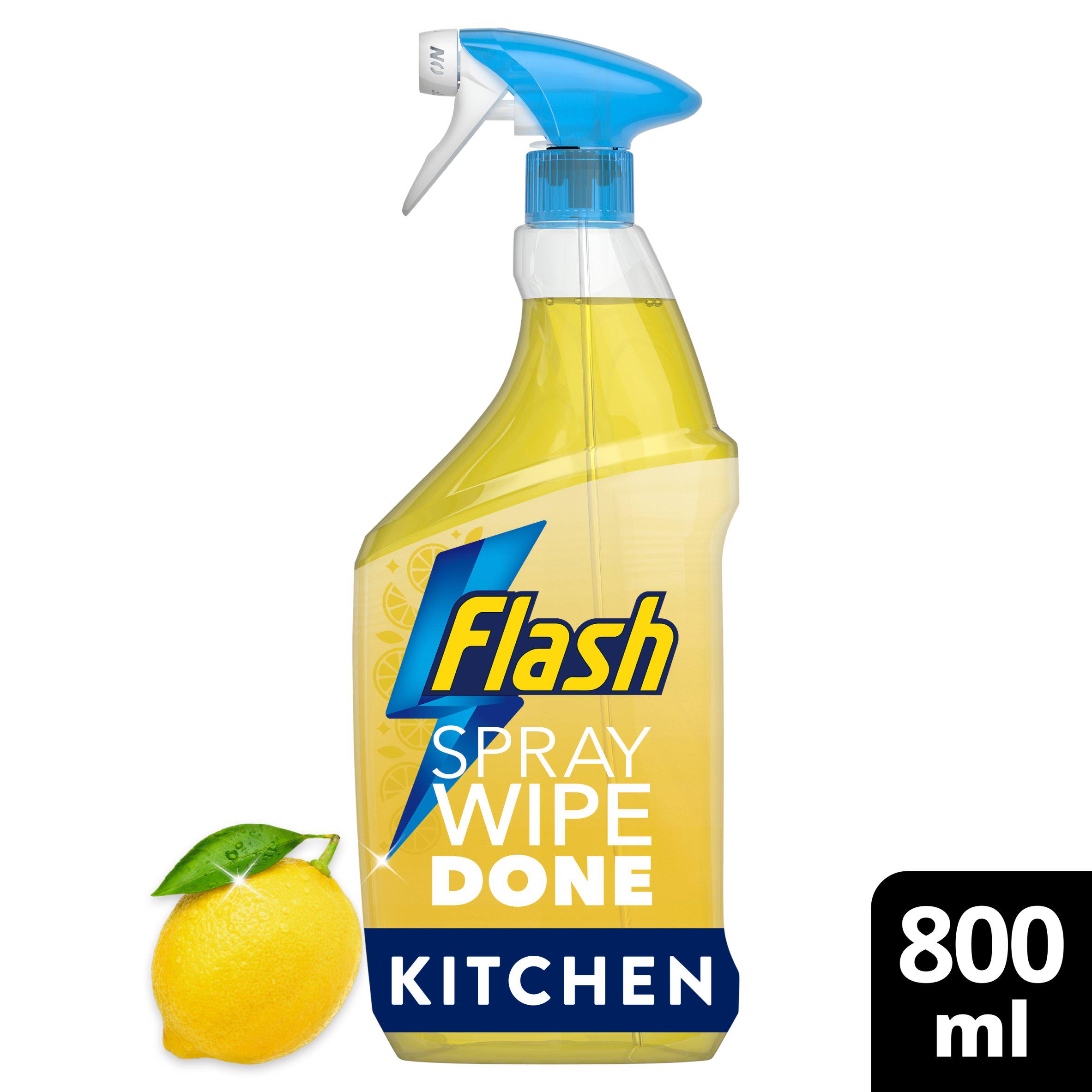 Spray Wipe Done Bright Crisp Lemon Cleaning Spray 800ml