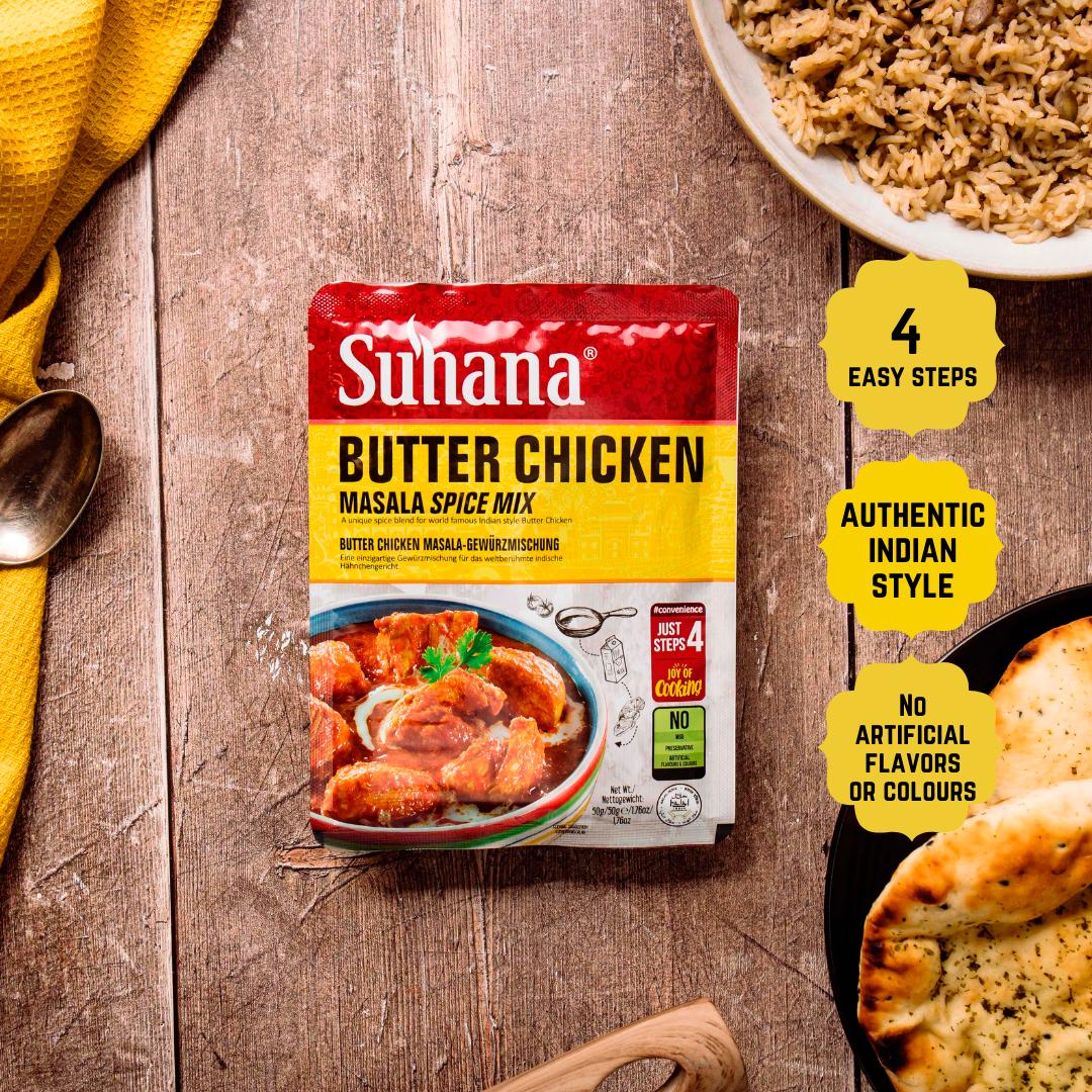 Suhana Butter Chicken Masala Spice Mix 50g thumbnail 2