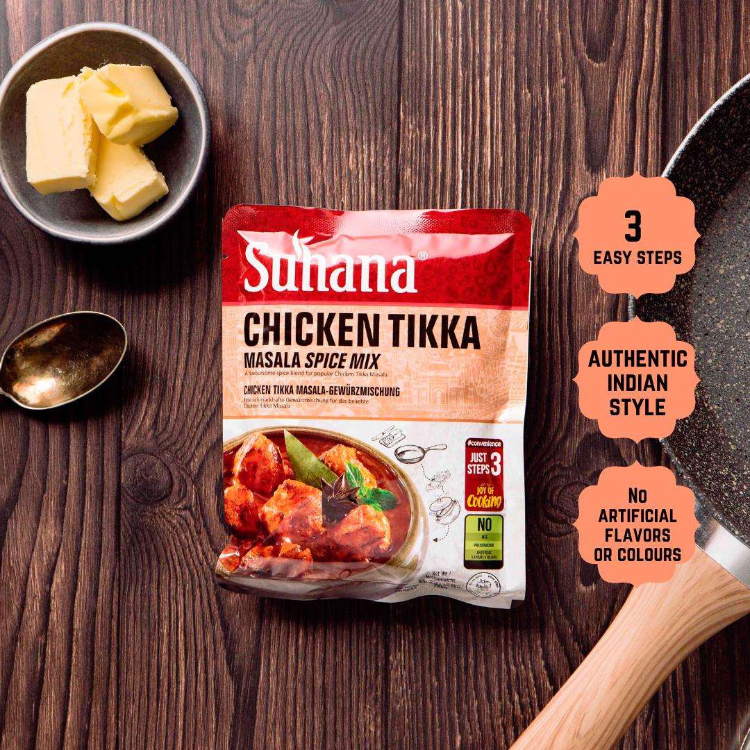 Suhana Chicken Tikka Masala Spice Mix 80g thumbnail 2