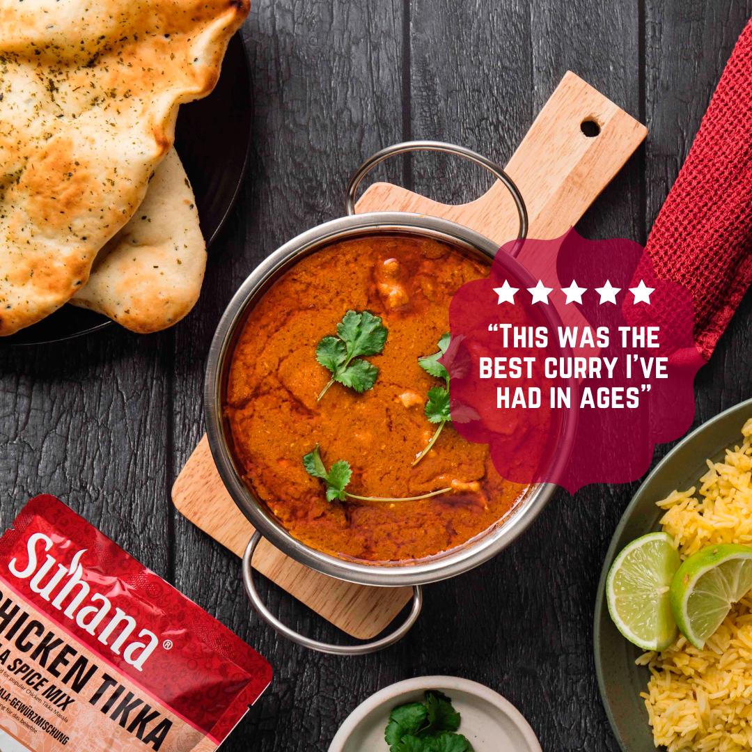 Suhana Chicken Tikka Masala Spice Mix 80g thumbnail 3