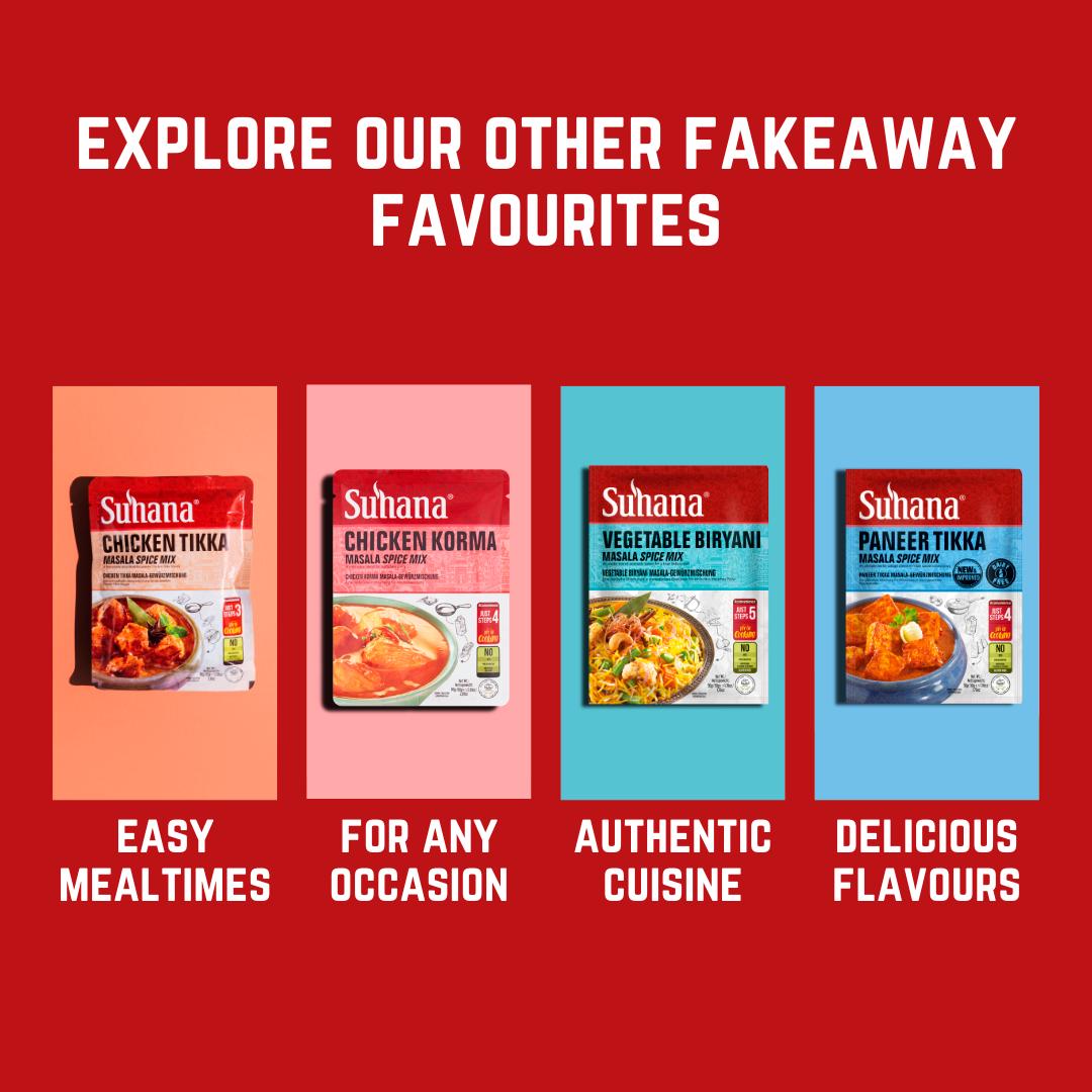 Suhana Chicken Tikka Masala Spice Mix 80g thumbnail 5