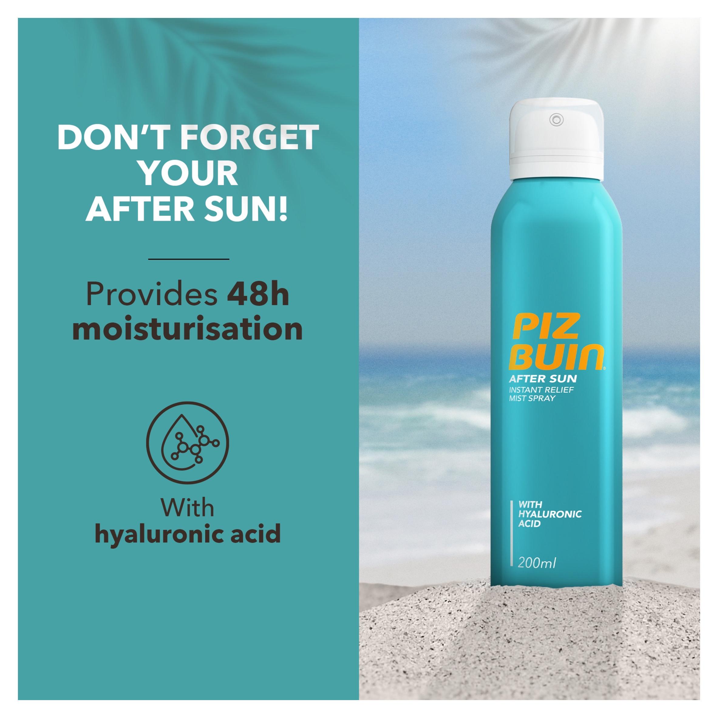 Piz Buin 200ml Moisturising Sun Lotion SPF 50+ Sun Cream thumbnail 2
