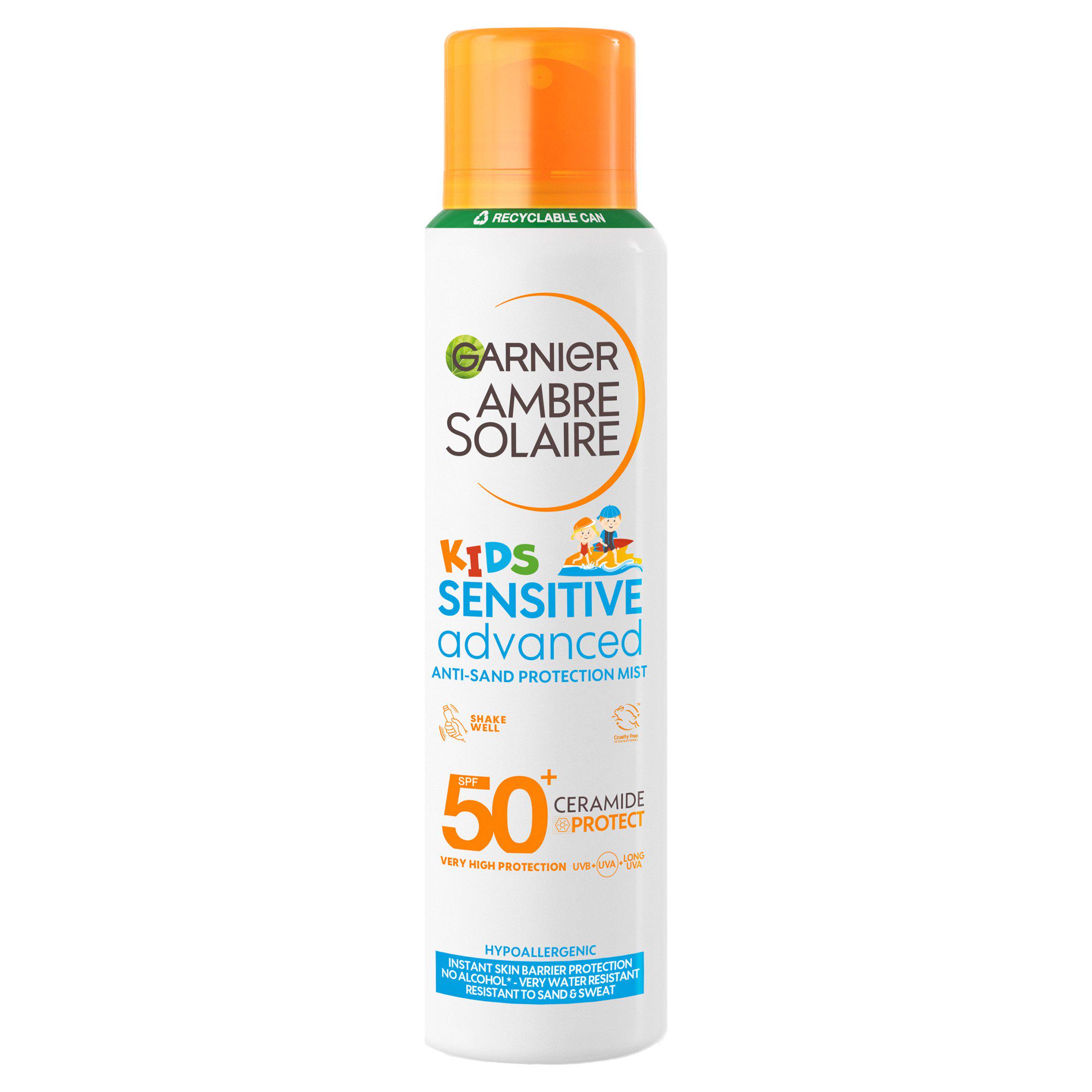 Garnier Ambre Solaire Kids 150ml SPF 50 Sensitive Sun Mist